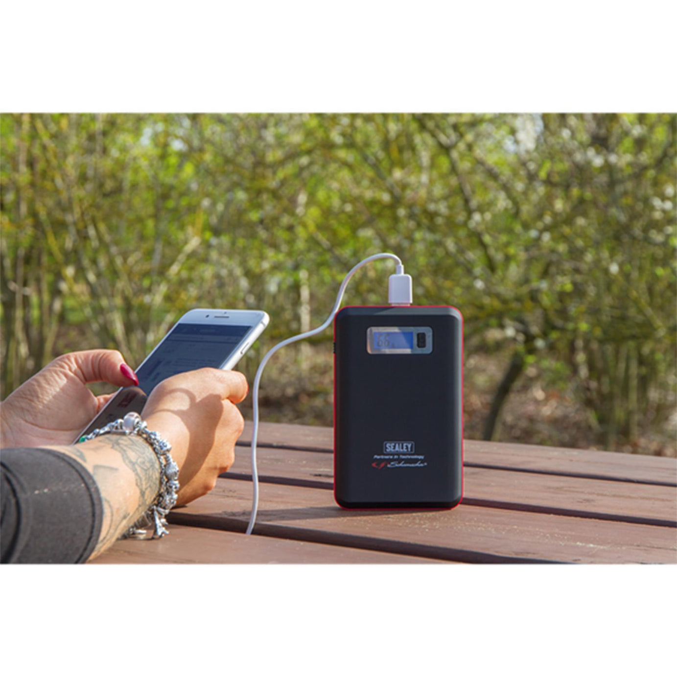 Sealey Schumacher Jump Starter Power Pack Lithium-ion 600A