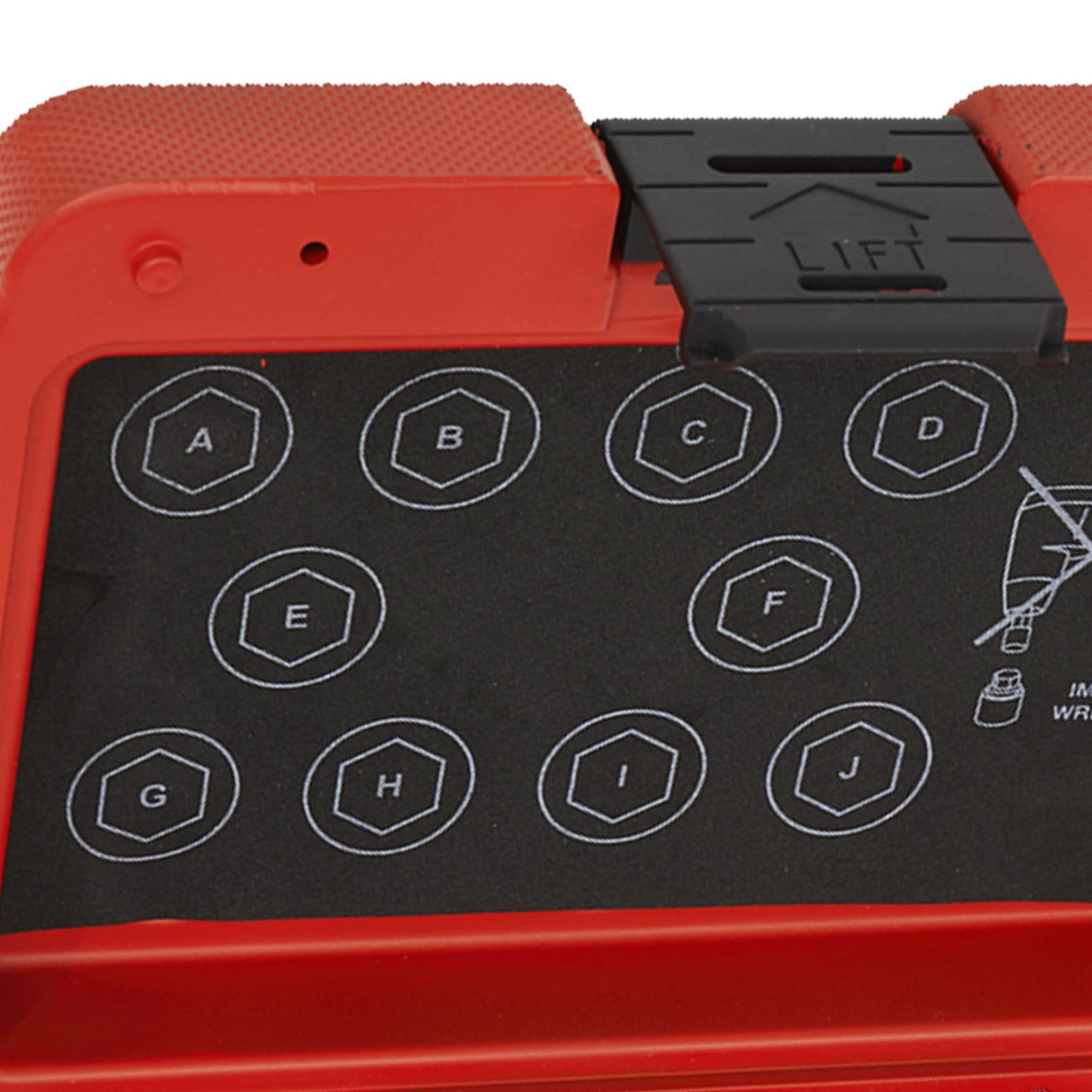 Locking Wheel Nut Key Set 10pc - Land Rover Sealey
