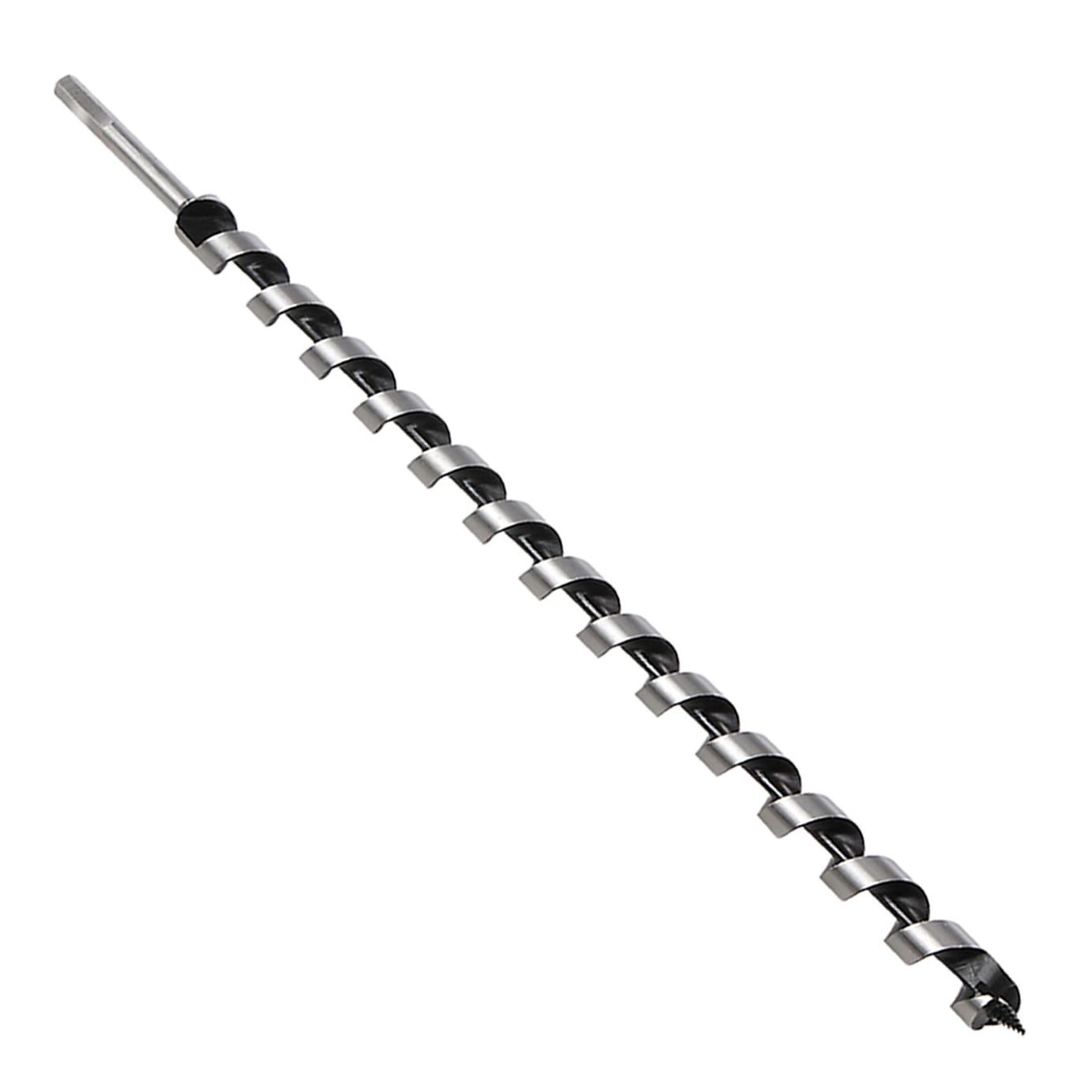 4Pce Long Auger Bit 8mm - 24mm Hand Tools Holes Cutting Hex Shank Drill