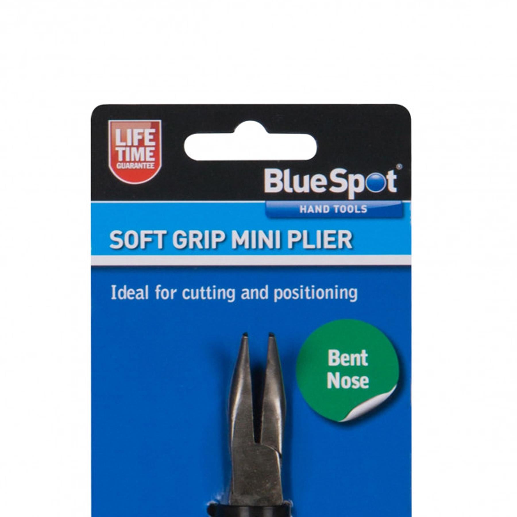BlueSpot Mini Needle Nose Bent Pliers Hand Diy Precision Tool **Lifetime Warranty**