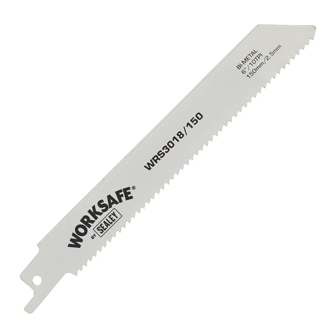Sealey Reciprocating Saw Blade 150mm 10tpi - Pack of 5