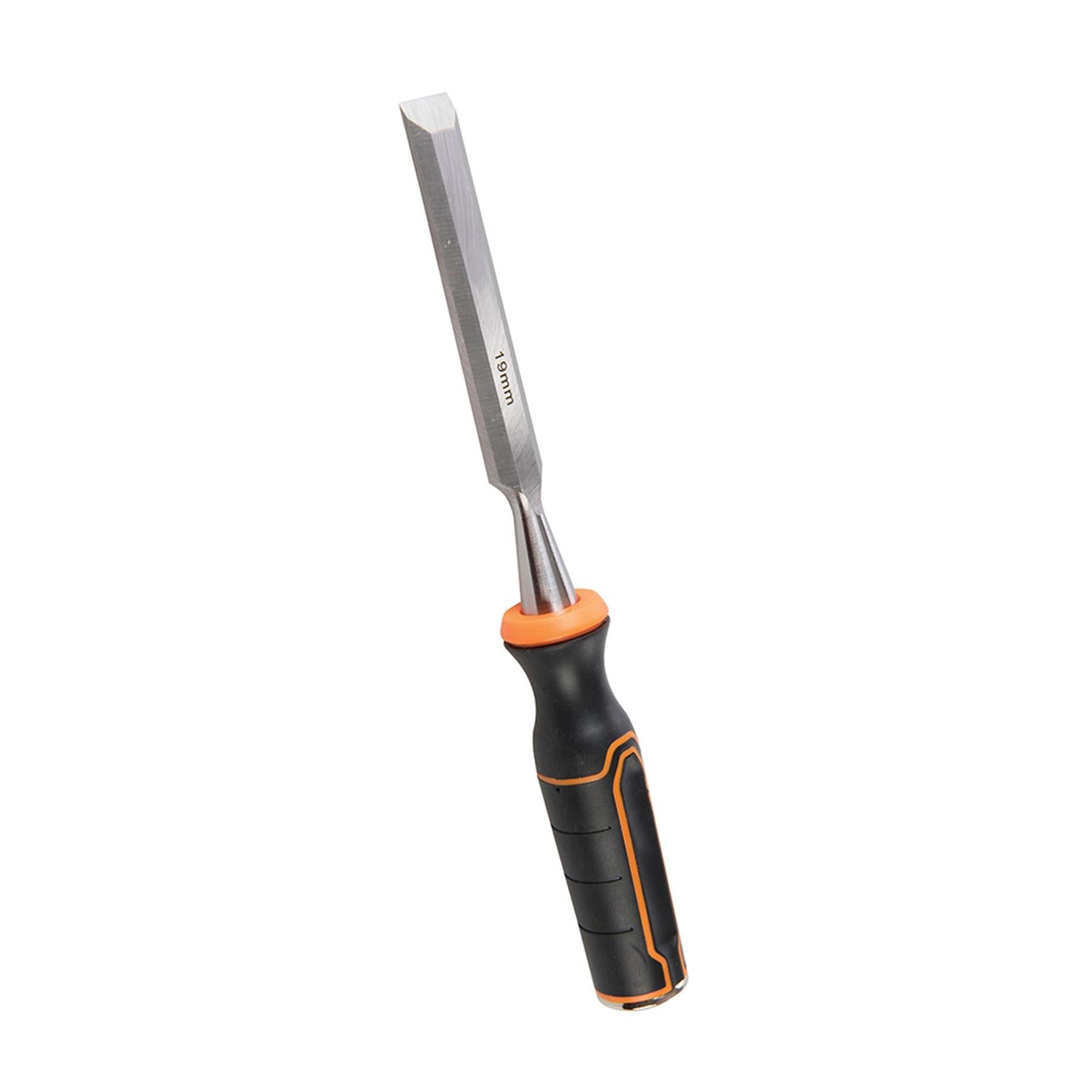 Wood Chisel Fully Forged Chrome Vanadium Steel Blade/Soft Grip Handle Twc19 19mm