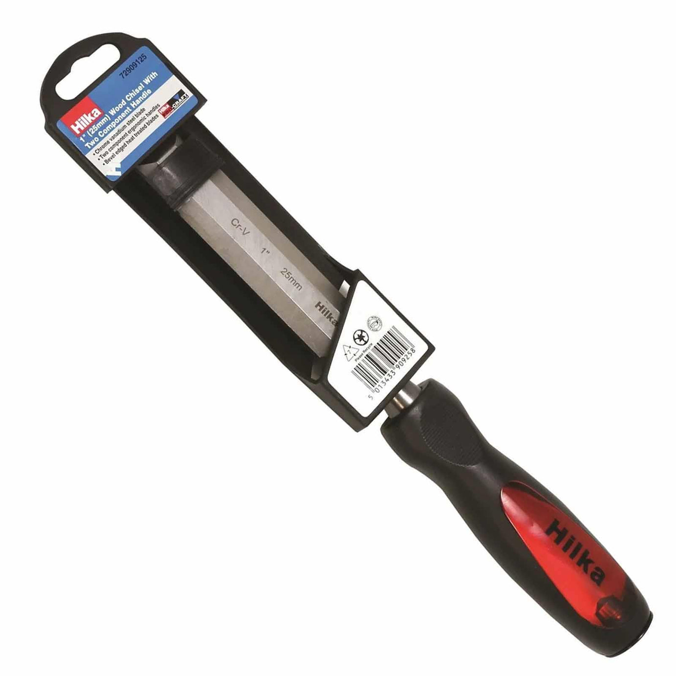 Hilka 1" (25mm) Wood Chisels