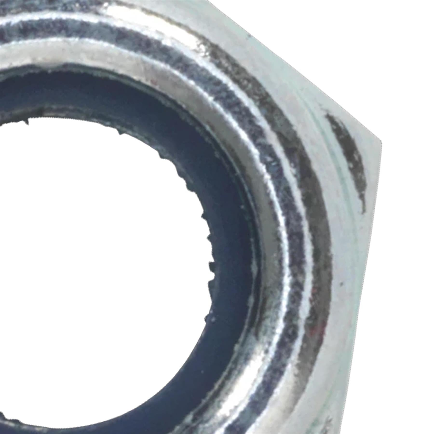 Sealey Nylon Locknut M6 Zinc Pack of 100 NLN6
