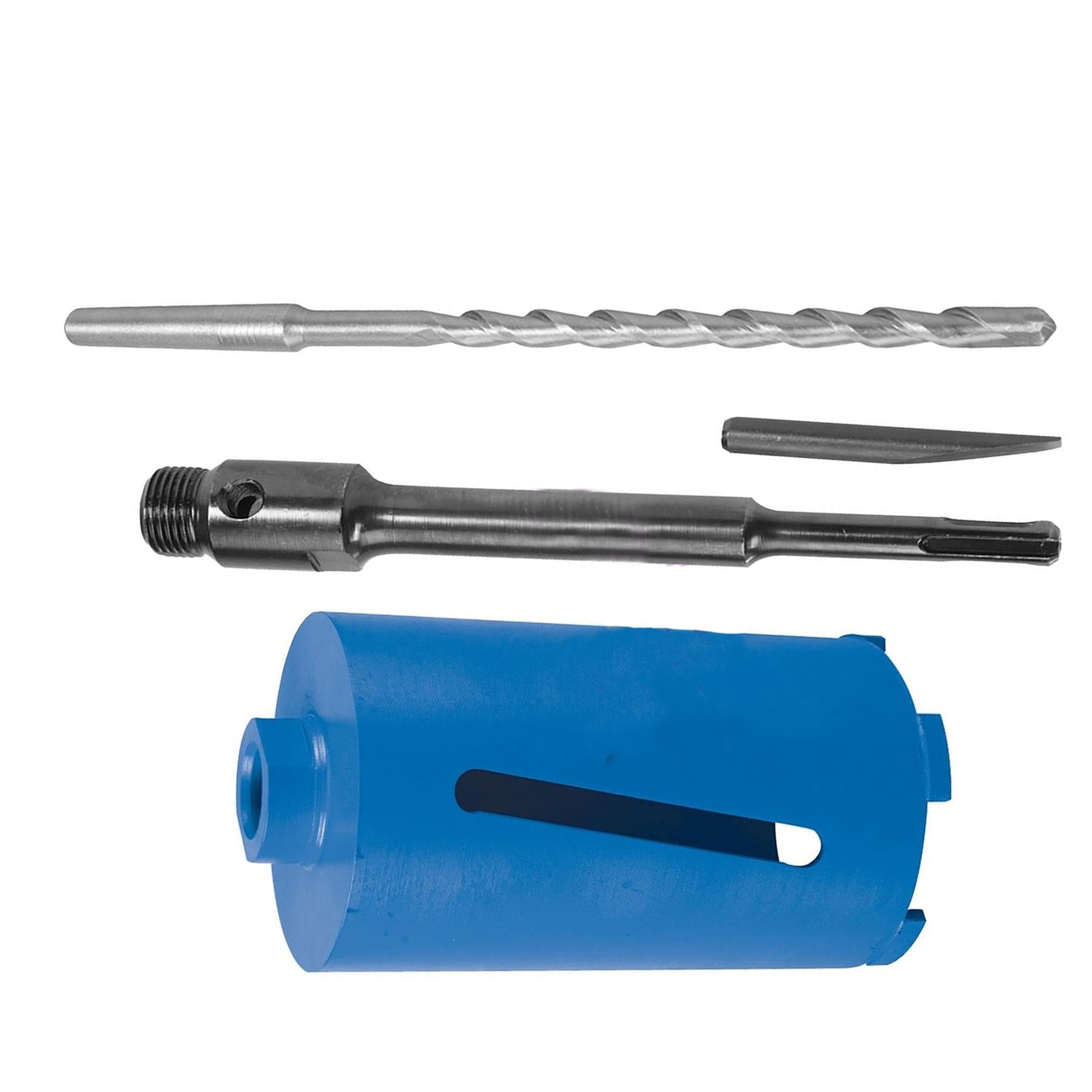 SDS Diamond Core Drill 78mm Diameter X 150mm With Arbor/Pilot Bit Hole Saw New