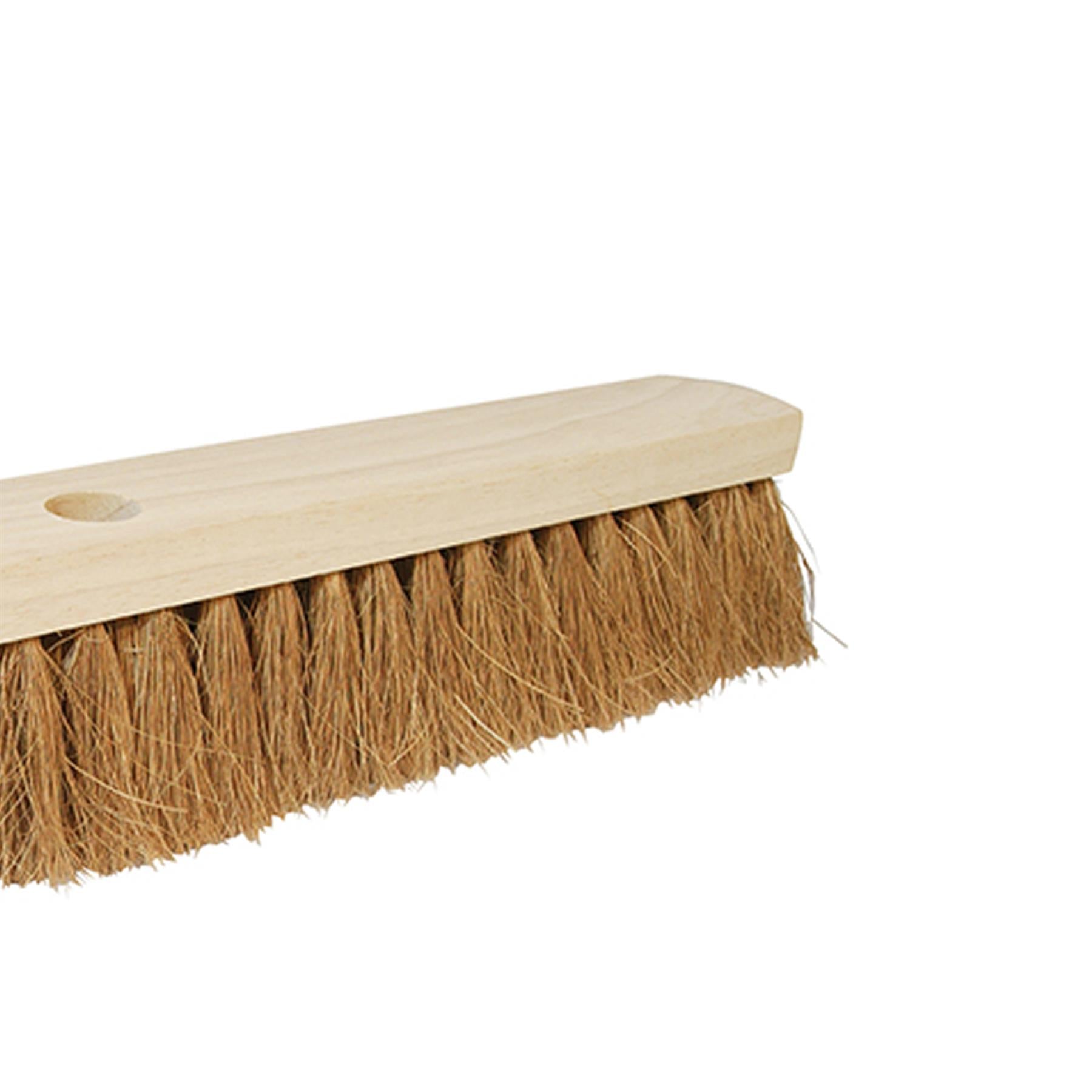 BRUSH BRUSHES BROOM BROOMS HEAD HEADS SOFT COCO BRISTLES SIZES 24"