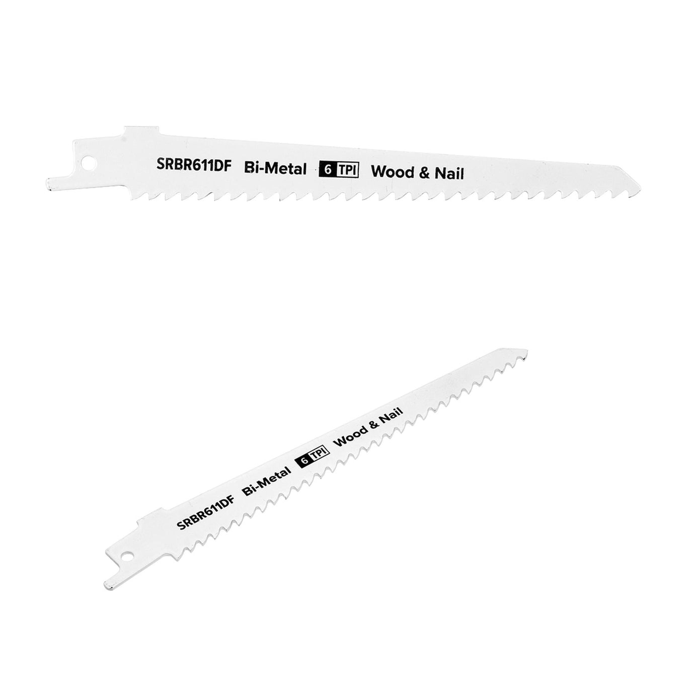 Sealey Reciprocating Saw Blade Wood & Nail 150mm 6tpi - Pack of 5