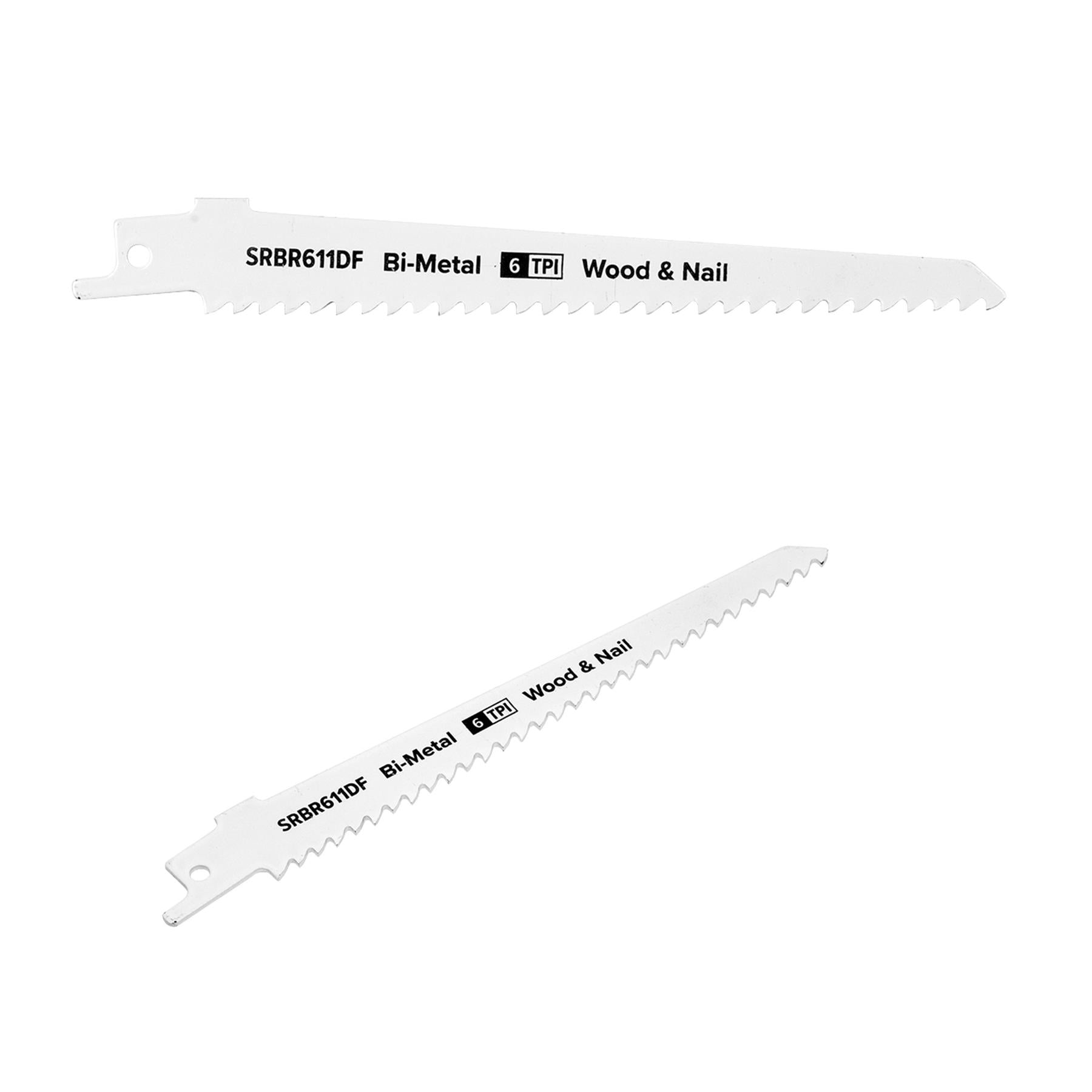 Sealey Reciprocating Saw Blade Wood & Nail 150mm 6tpi - Pack of 5