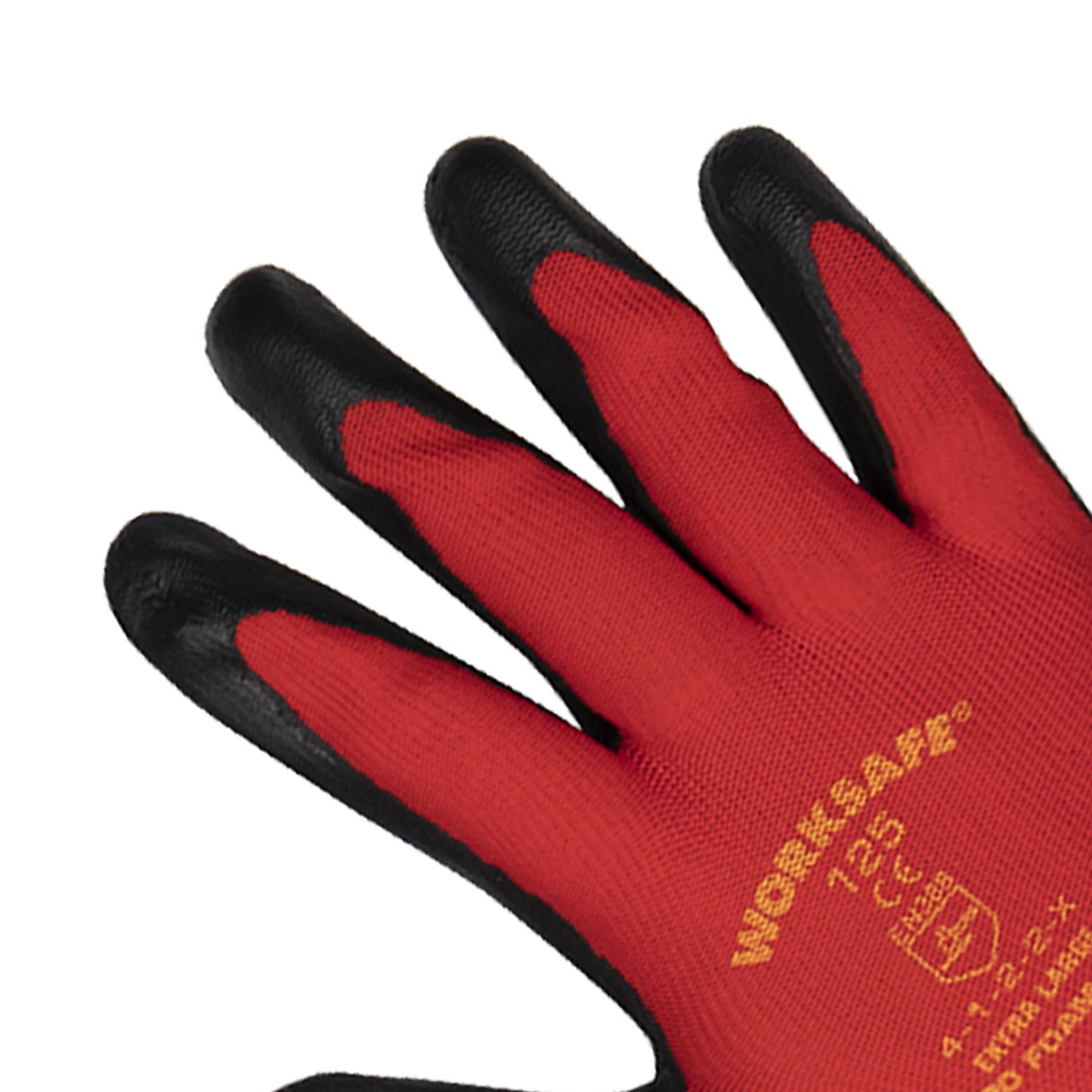 Sealey Flexi Grip Nitrile Palm Gloves (X-Large) - Pair