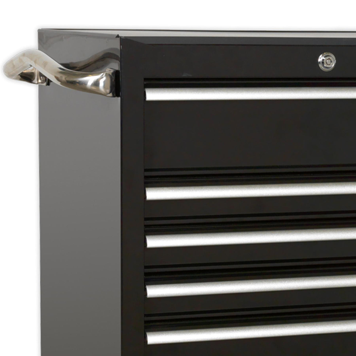 Sealey Rollcab 6 Drawer 675mm Heavy-Duty Black