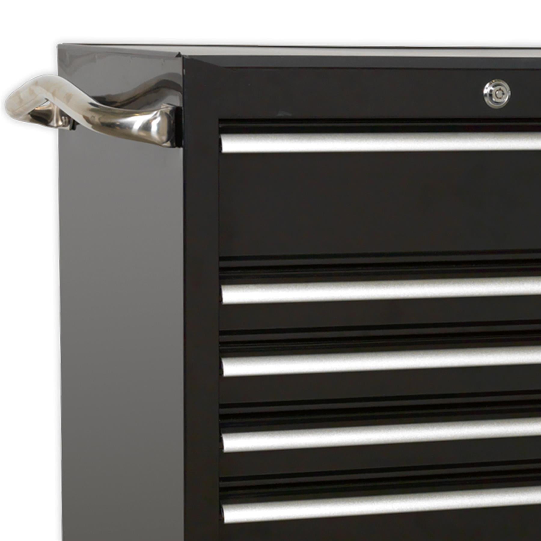 Sealey Rollcab 6 Drawer 675mm Heavy-Duty Black