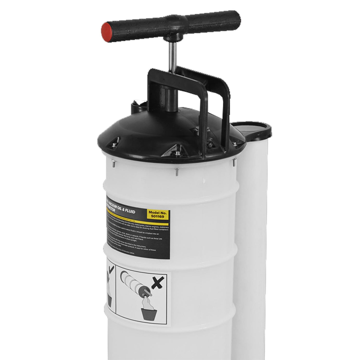 Sealey Vacuum Oil and Fluid Extractor Manual 6.5L Engine Gear
