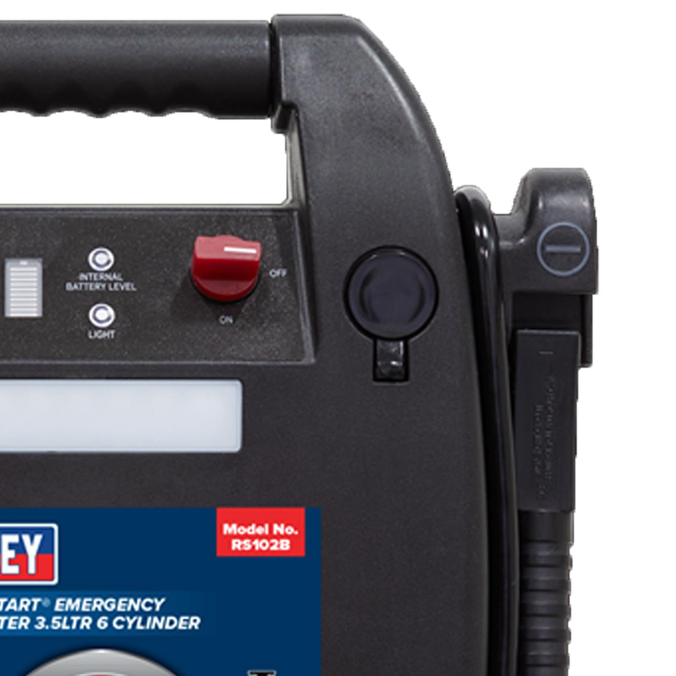 Sealey RS102B RoadStart&reg; Emergency Jump Starter 12V 3.5L 6-Cylinder