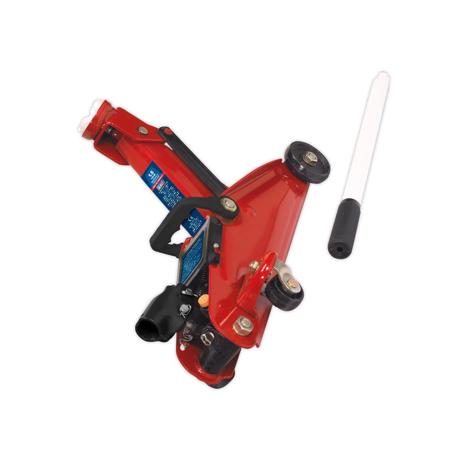Sealey Trolley Jack 1.5tonne Short Chassis
