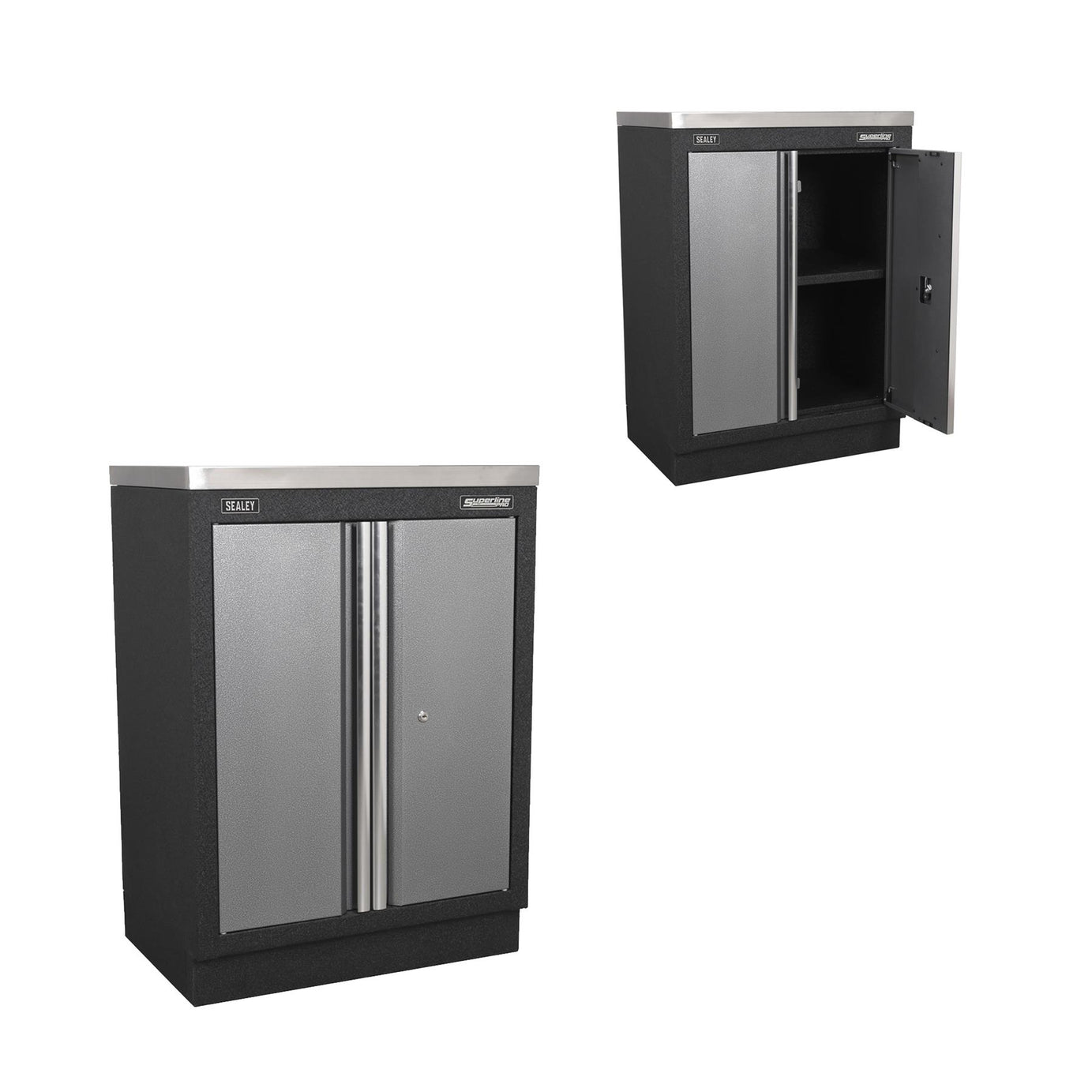 Sealey Modular 2 Door Floor Cabinetc High quality lock with two keys 680mm