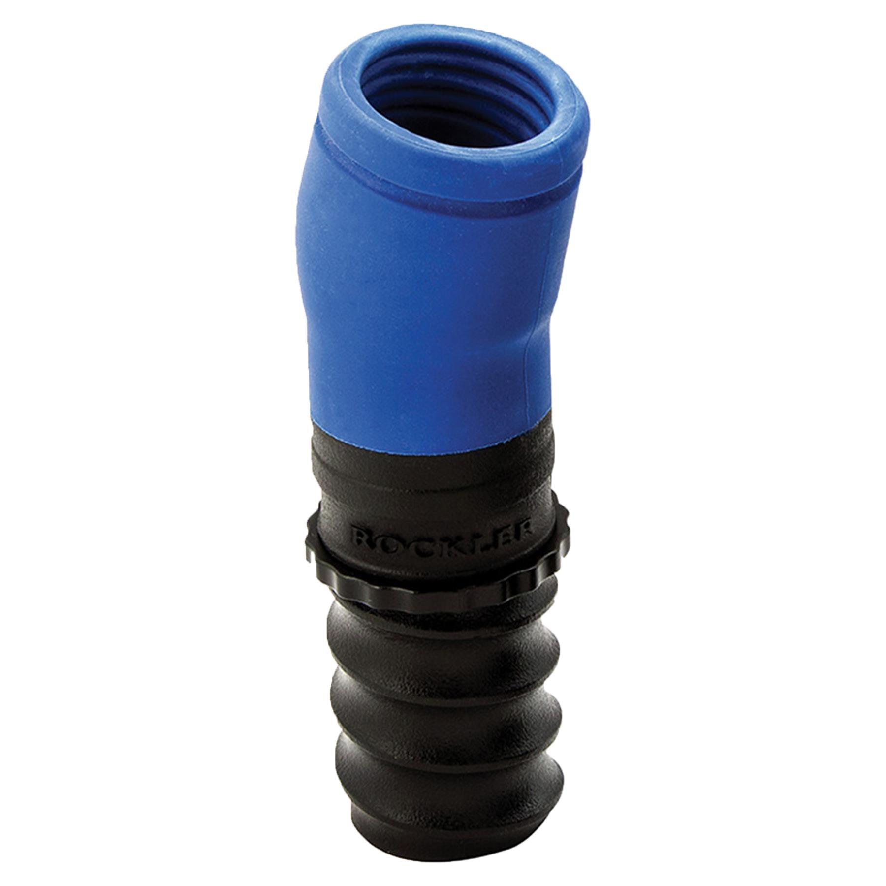 Dust Right Auxiliary Hose Port Set 2Pc Flexible Rubber Port Adapters