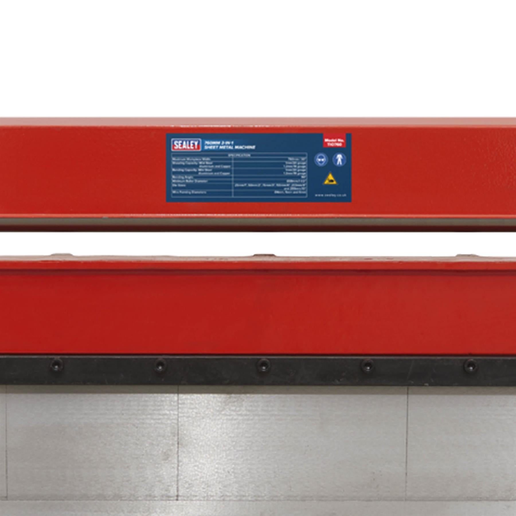 Sealey 3-in-1 Sheet Metal Machine 760mm