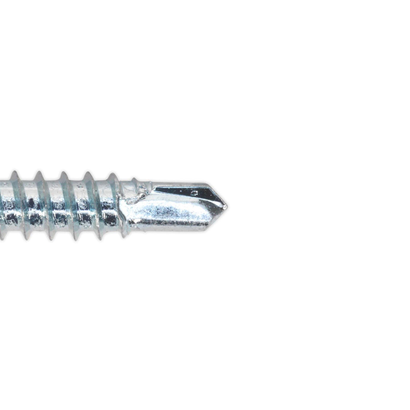 Sealey Self Drilling Screw 4.2 x 19mm Hex Head Zinc Pack of 100