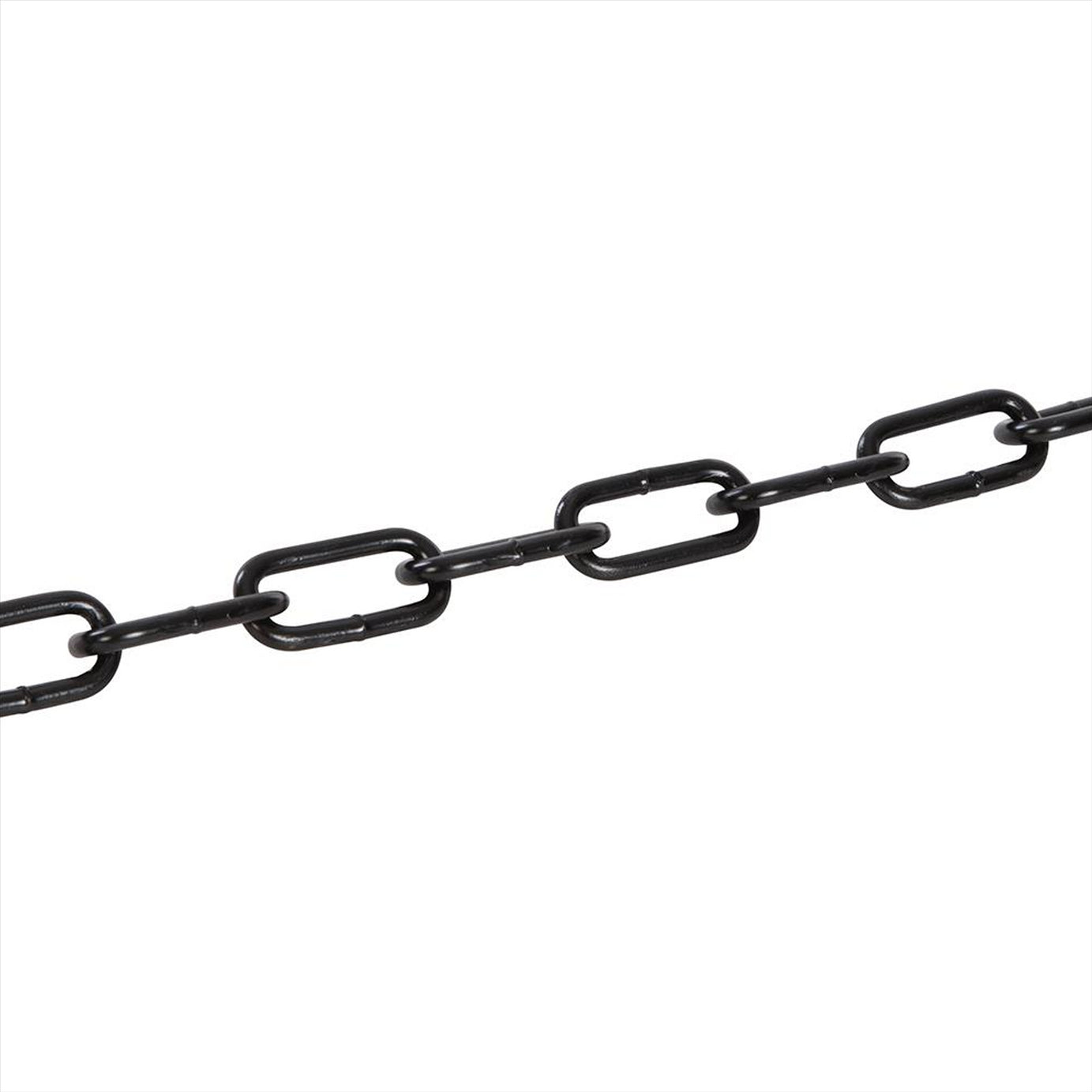 Japanned Chain 4mm x 2.5m Corrosion Resistant & Weatherproof Japanned Chain Black