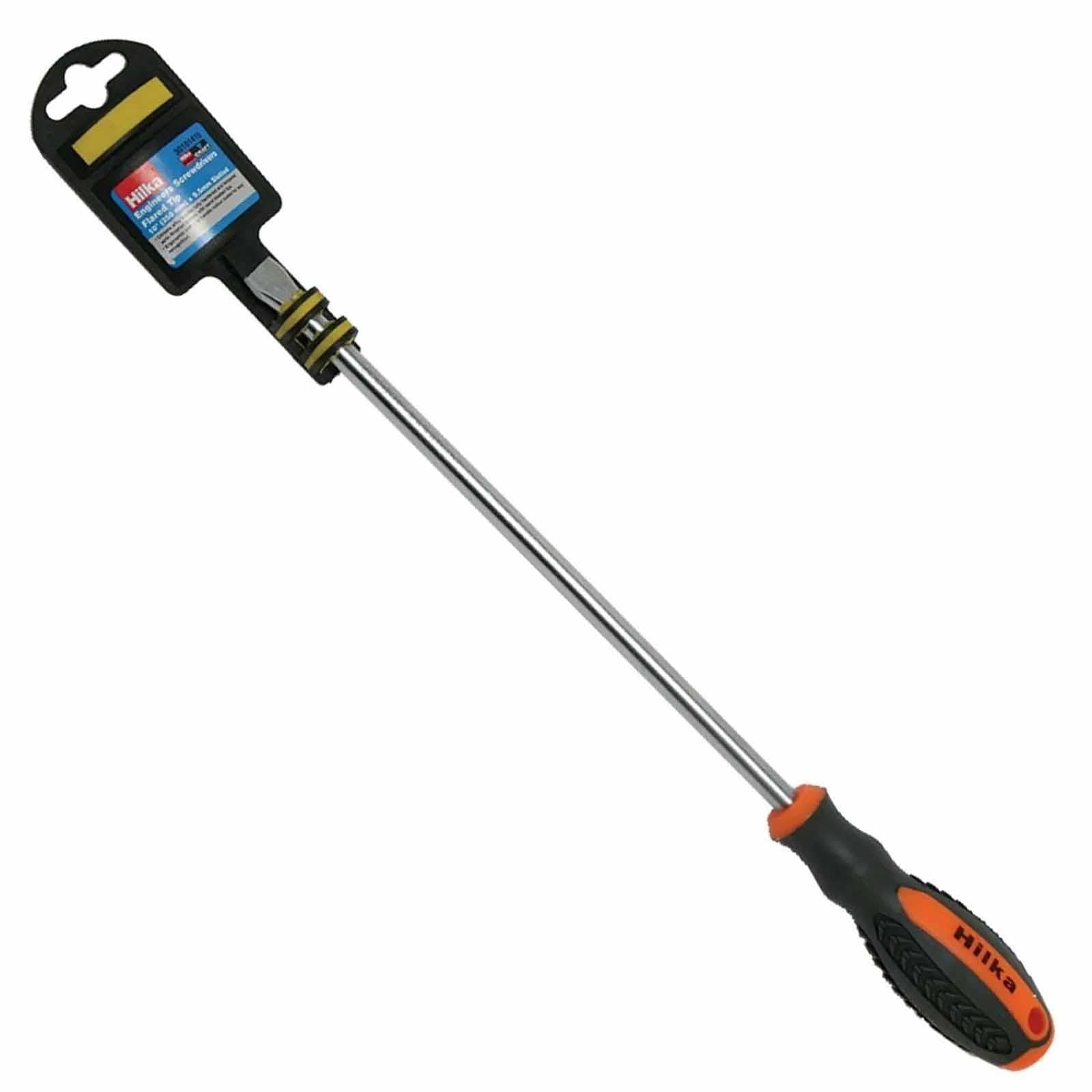 Hilka Slotted Screwdriver 10" x 9.5mm