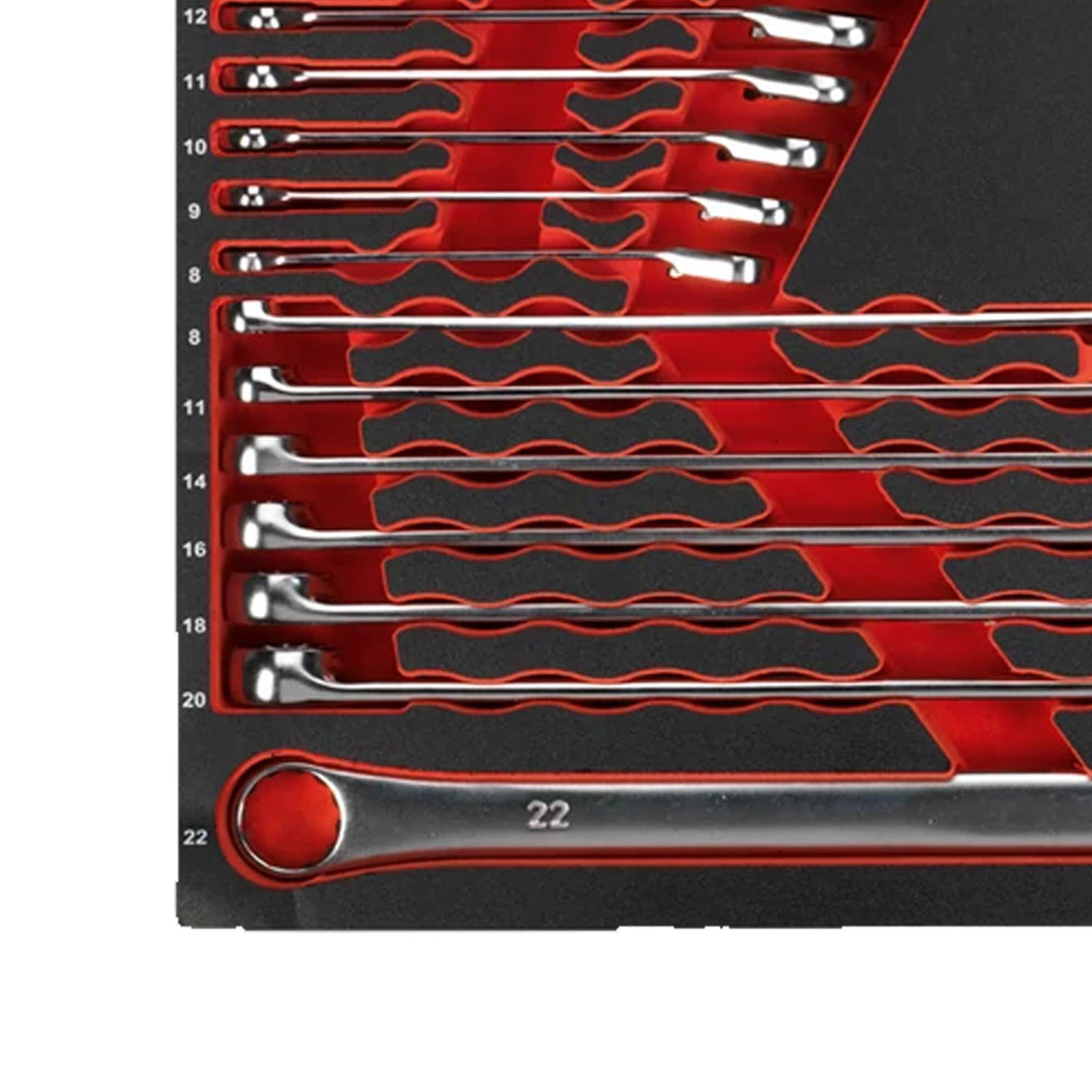 Sealey Tool Tray with Specialised Spanner Set 44pc