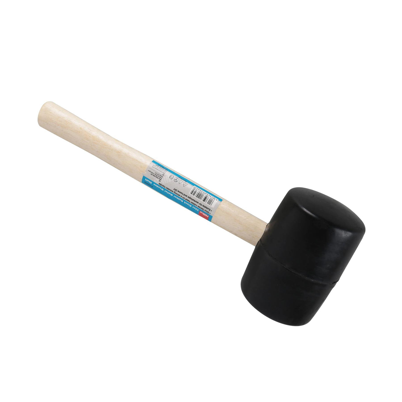 black rubber mallet