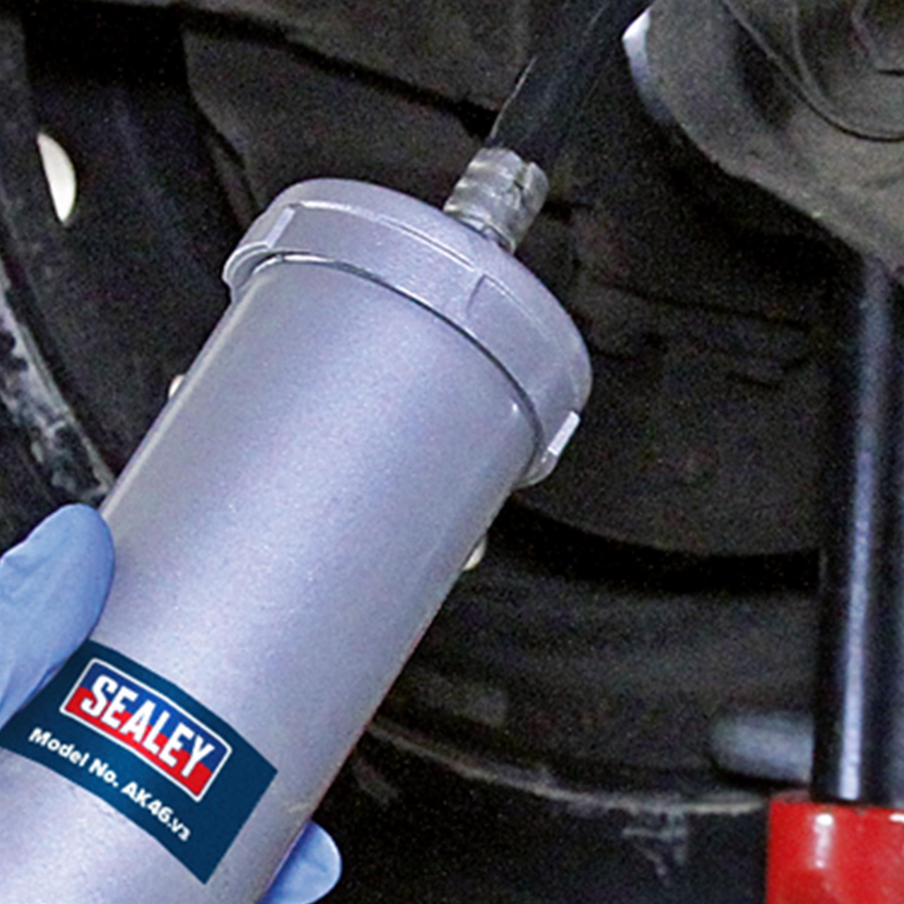 Sealey AK46 Oil Suction Vacuum Transfer Syringe Gun Pump Extractor Gearbox 500ml