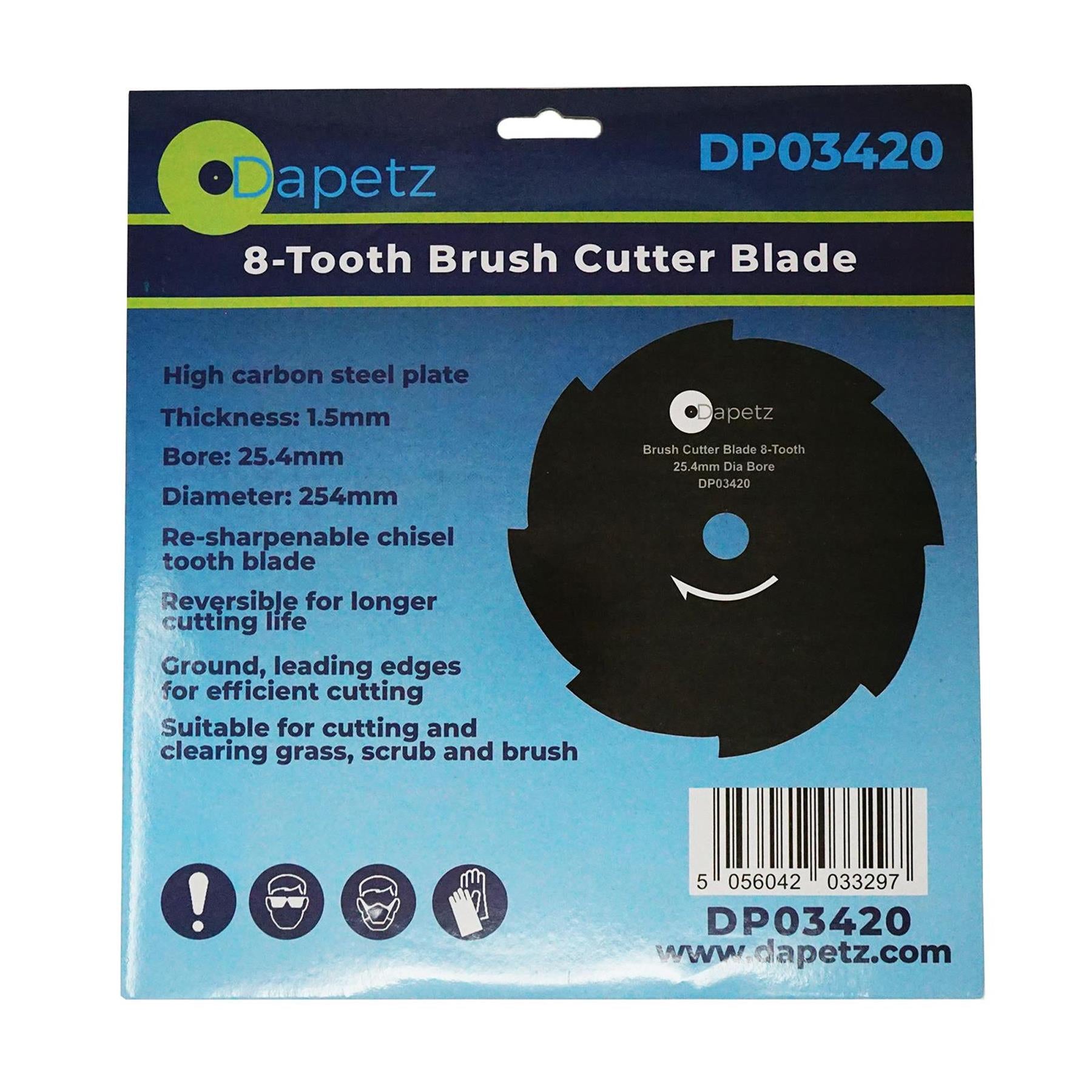 8 Tooth Brush Cutter Strimmer Blade