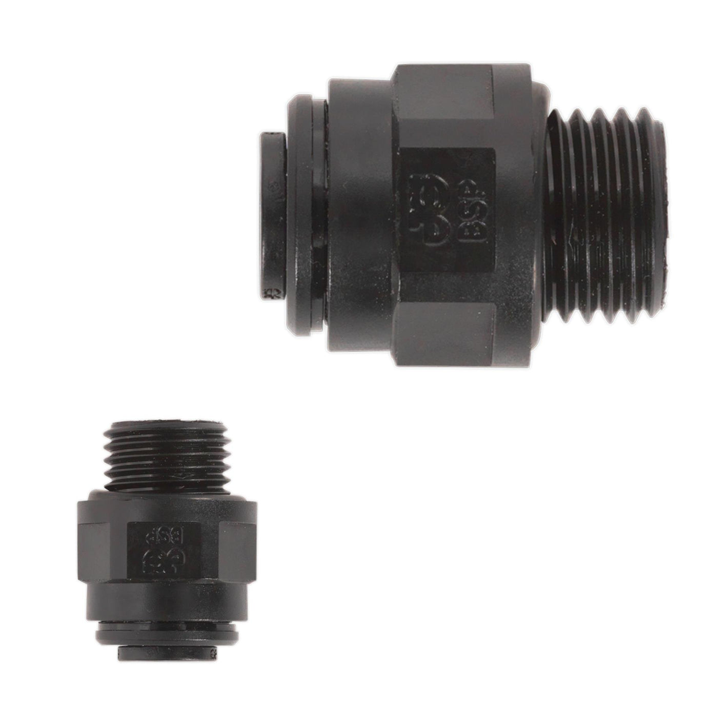 Sealey Straight Adaptor 10mm x 1/4"BSP Pk of 5 (Speedfit-PM011012E)
