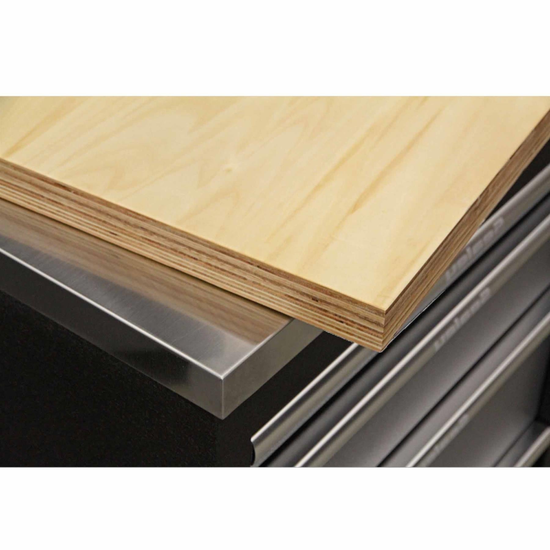 Sealey Hardwood Corner Worktop 930mm Corner Floor Cabinet