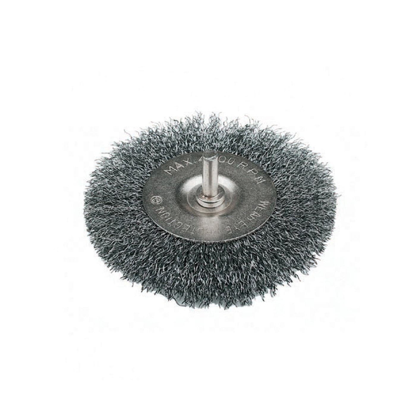 Rotary Steel Wire Wheel Brush 75mm Cleaning Descaling Deburring For Metal Stone