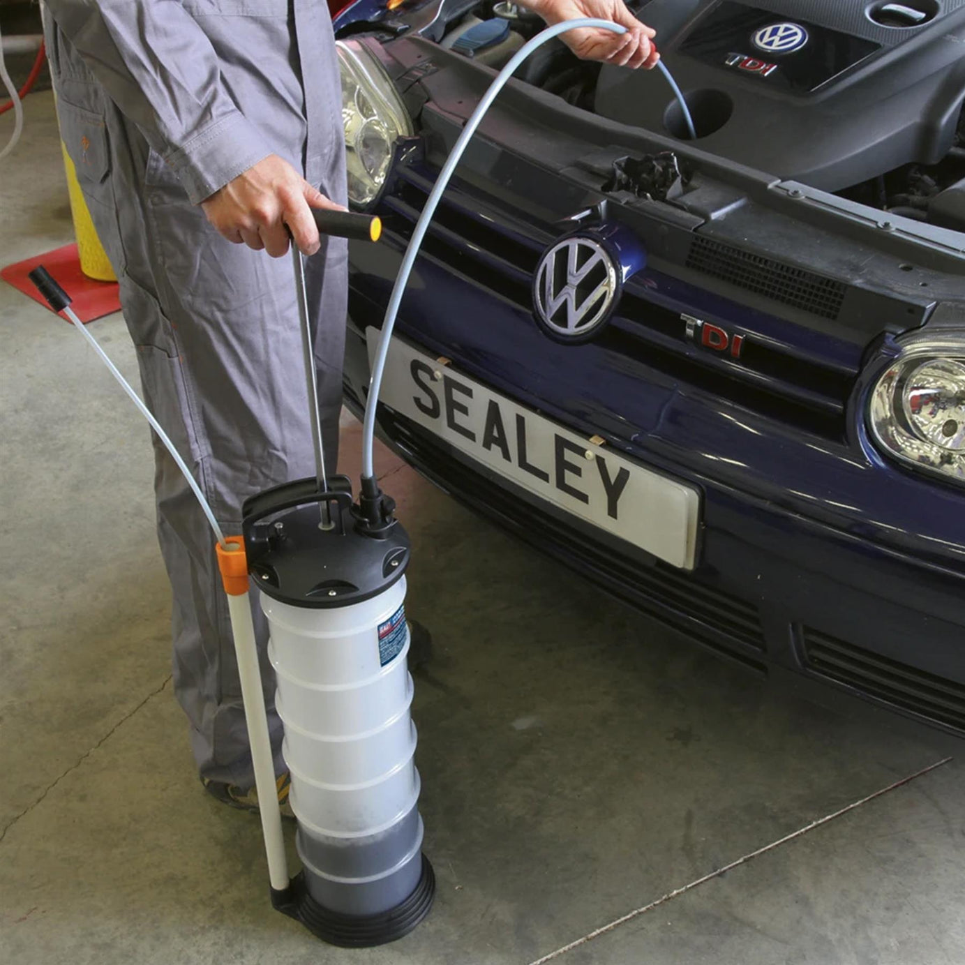 Sealey Vacuum Oil & Fluid Extractor Manual 6.5L
