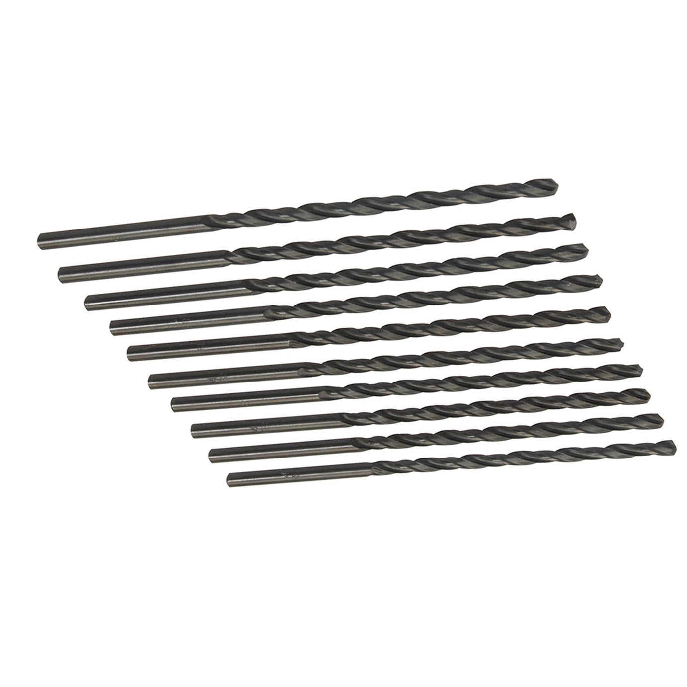 Long HSS Metric Jobber Drill Bits 4mm x 119mm Metal Steel Wood Plastic 10pk