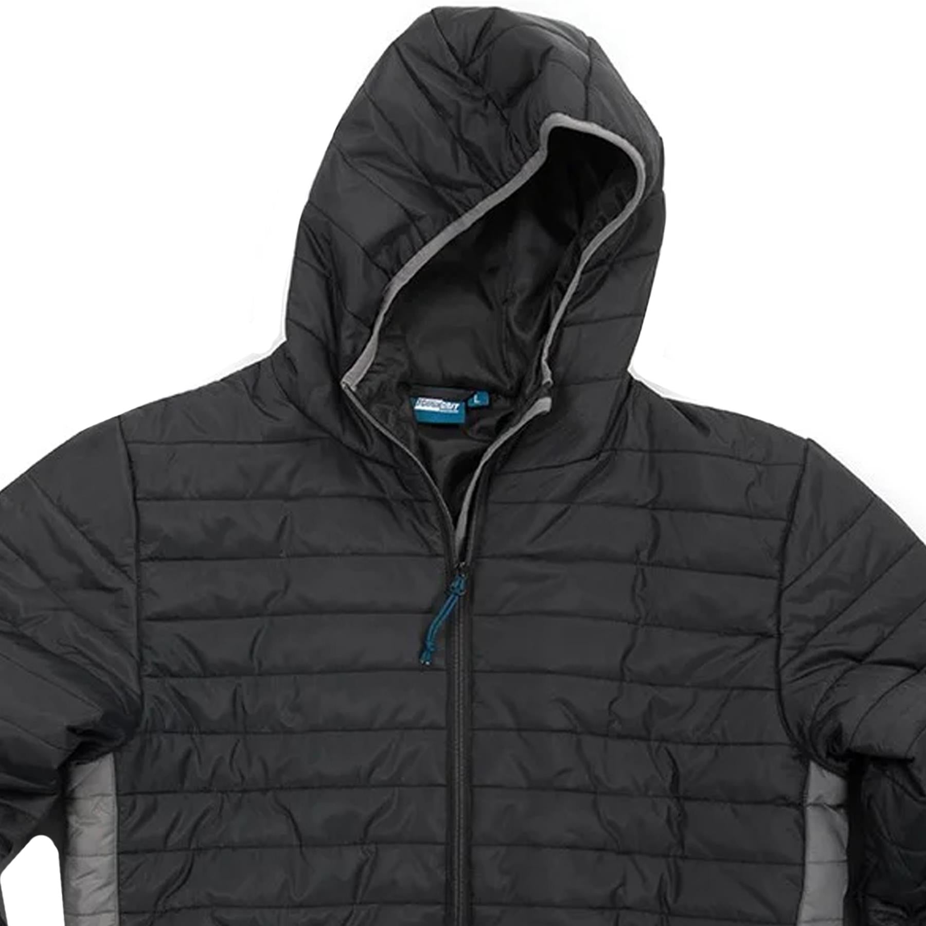 Tough Grit 2-Tone Trade Tech Windproof Jacket Coat Black/Charcoal XXL