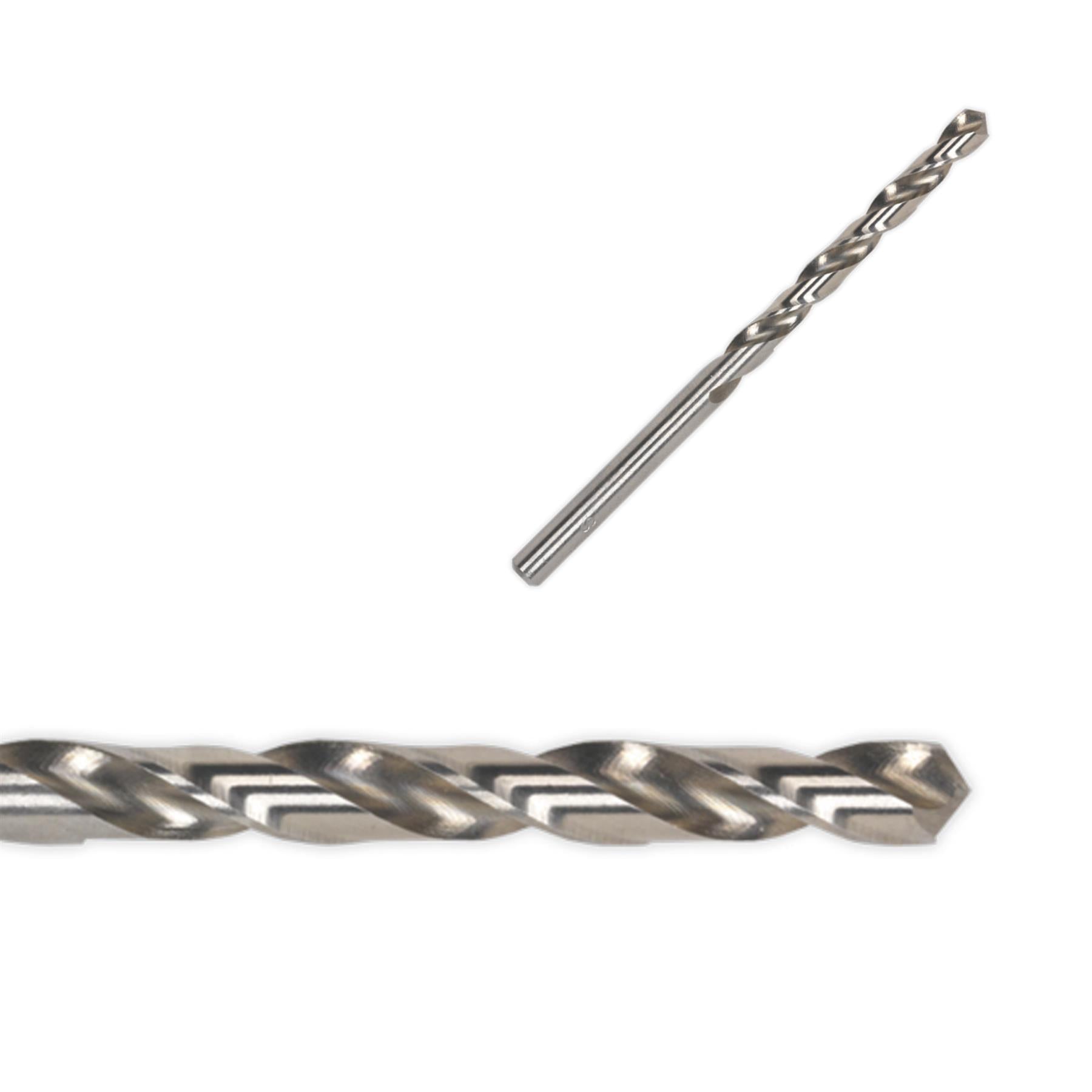 Sealey HSS Fully Ground Drill Bit Ø6mm Pack of 10