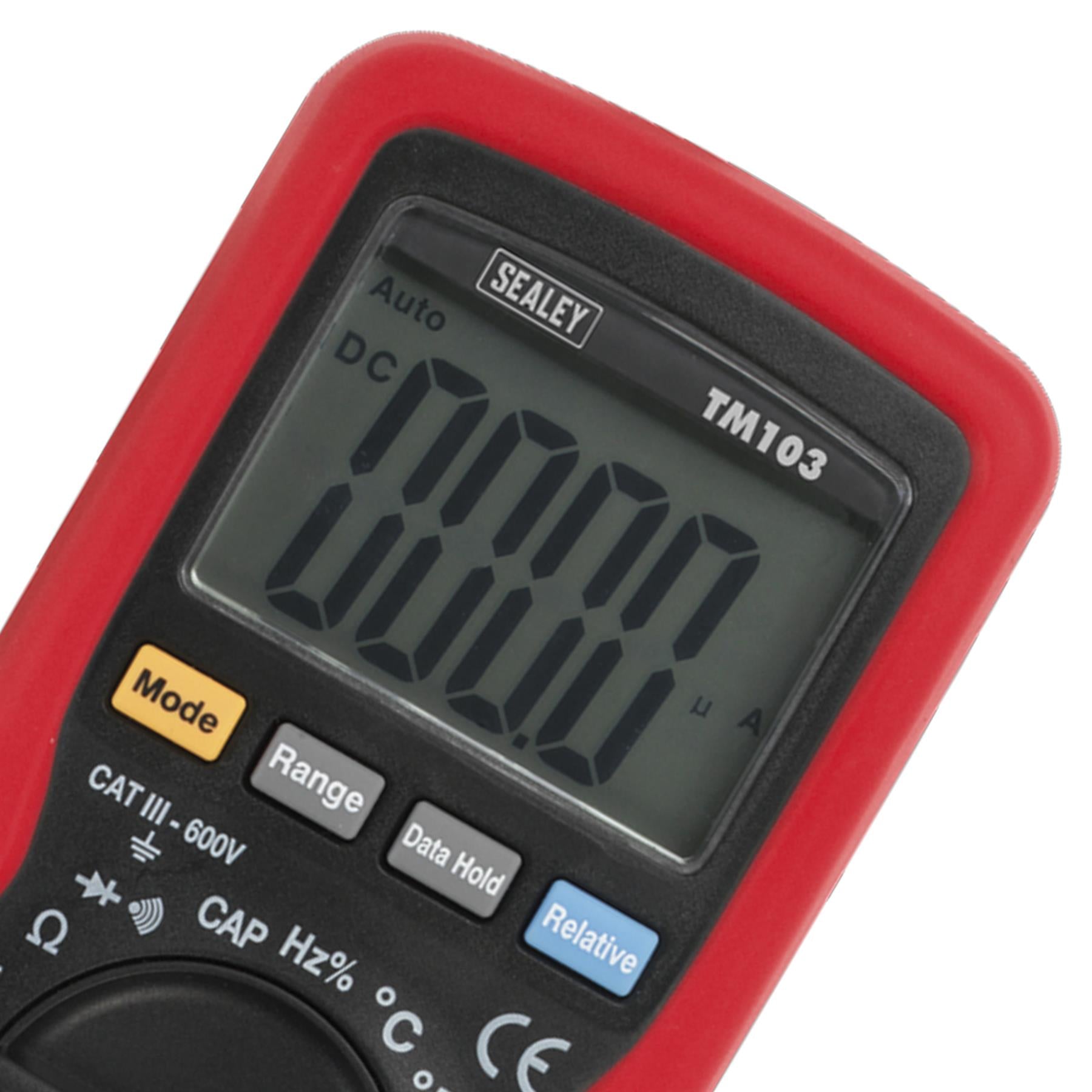 Sealey Professional Auto-Ranging Digital Multimeter - 11-Function