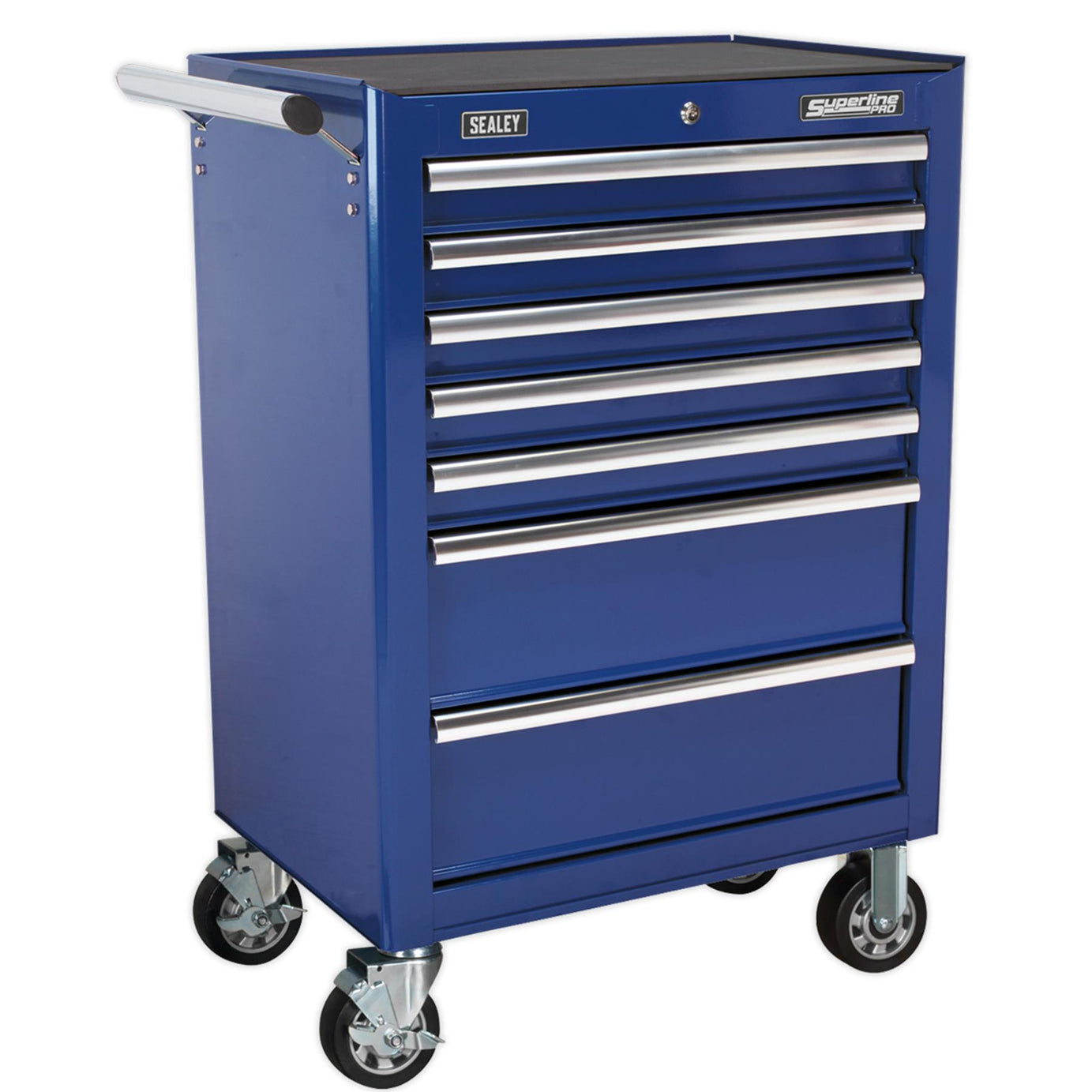 Sealey Rollcab 7 Drawer with Ball Bearing Slides - Blue