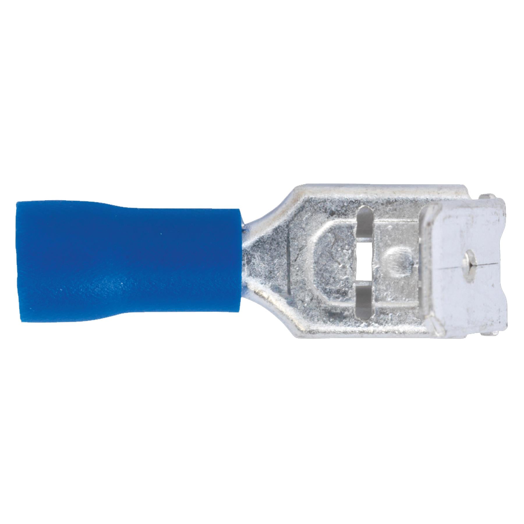 Sealey Piggy-Back Terminal 6.3mm Blue Pack of 100