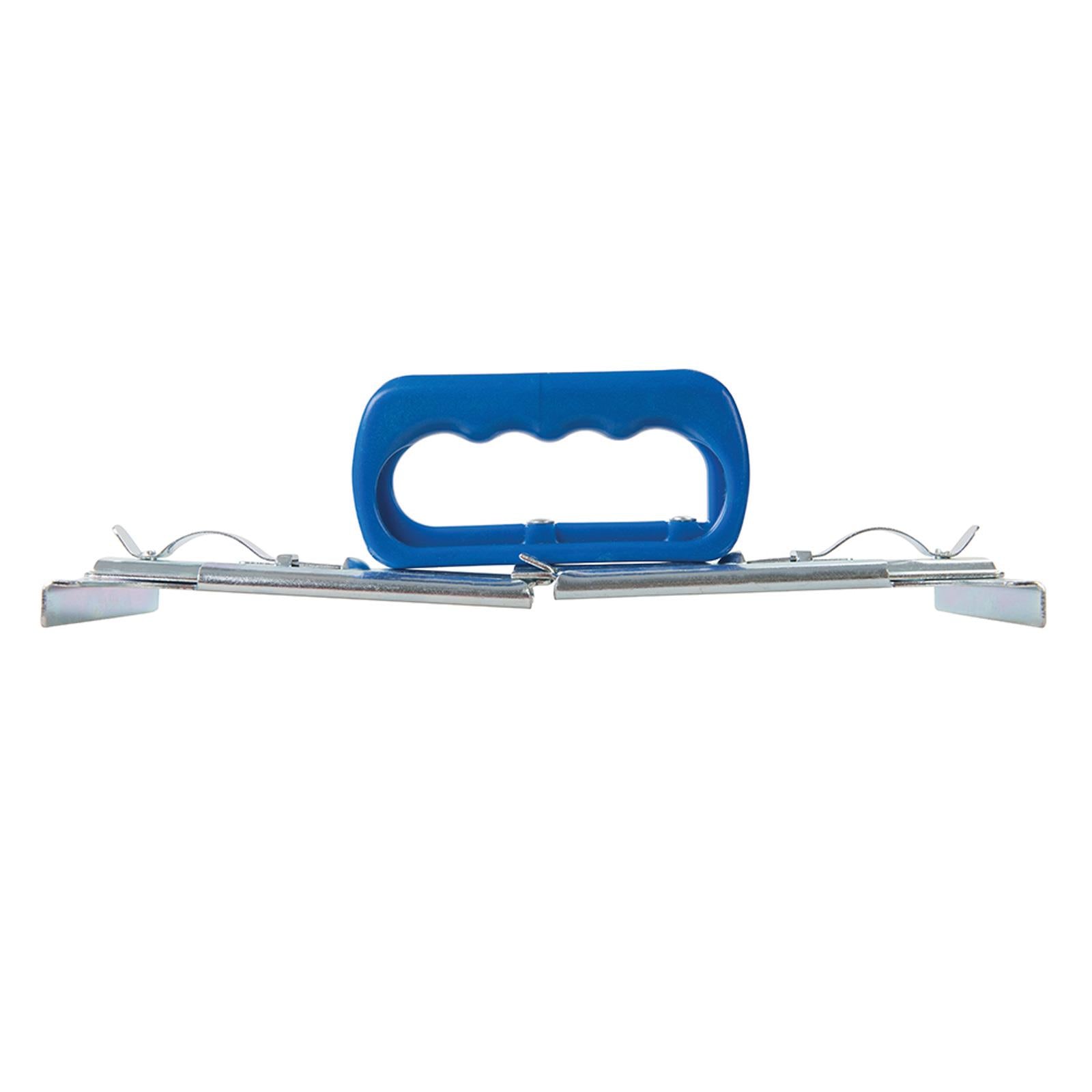 Paving Slab Lifter 300 - 500mm Galvanised Steel Slab Lifter Durable