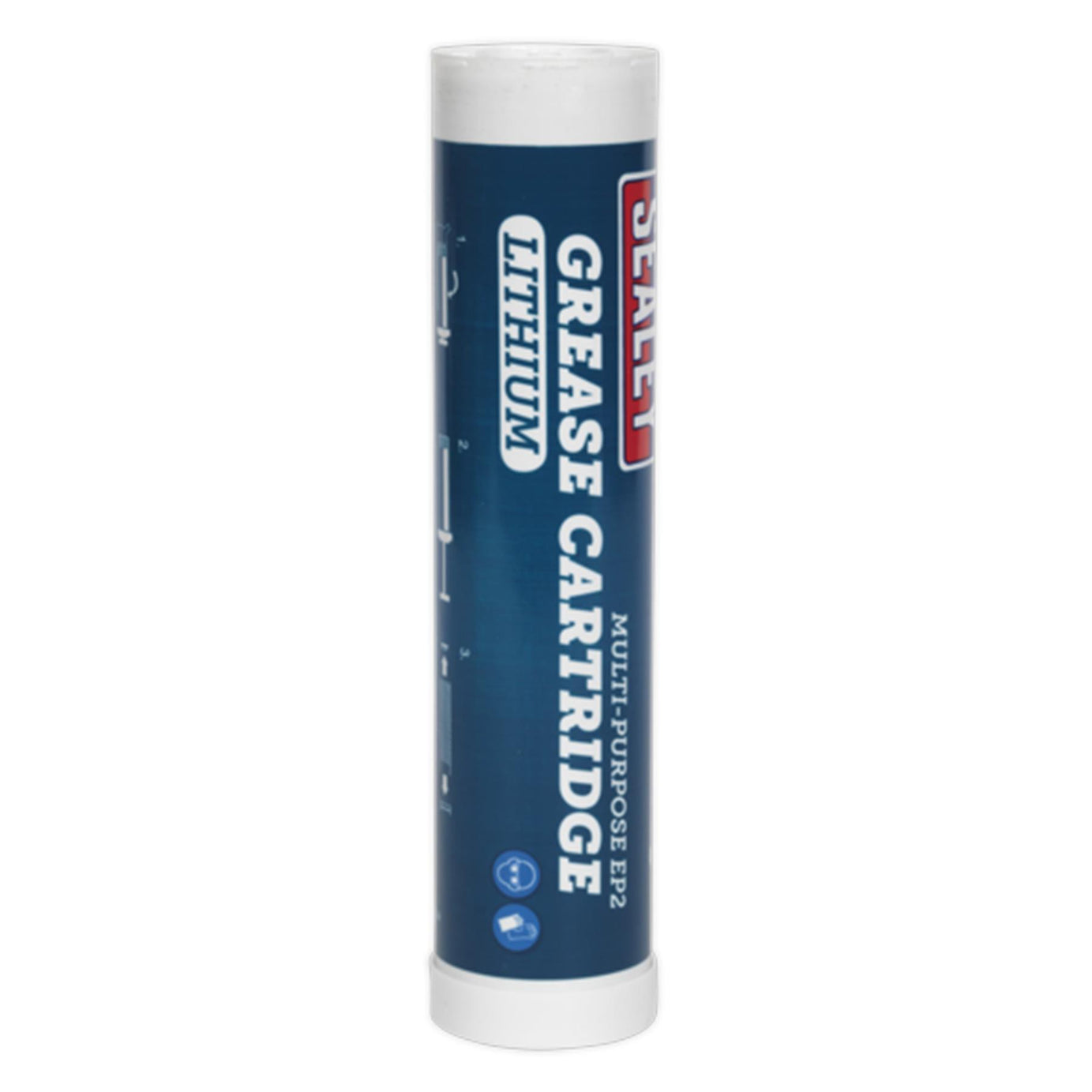 Sealey Grease Cartridge EP2 Lithium 400g
