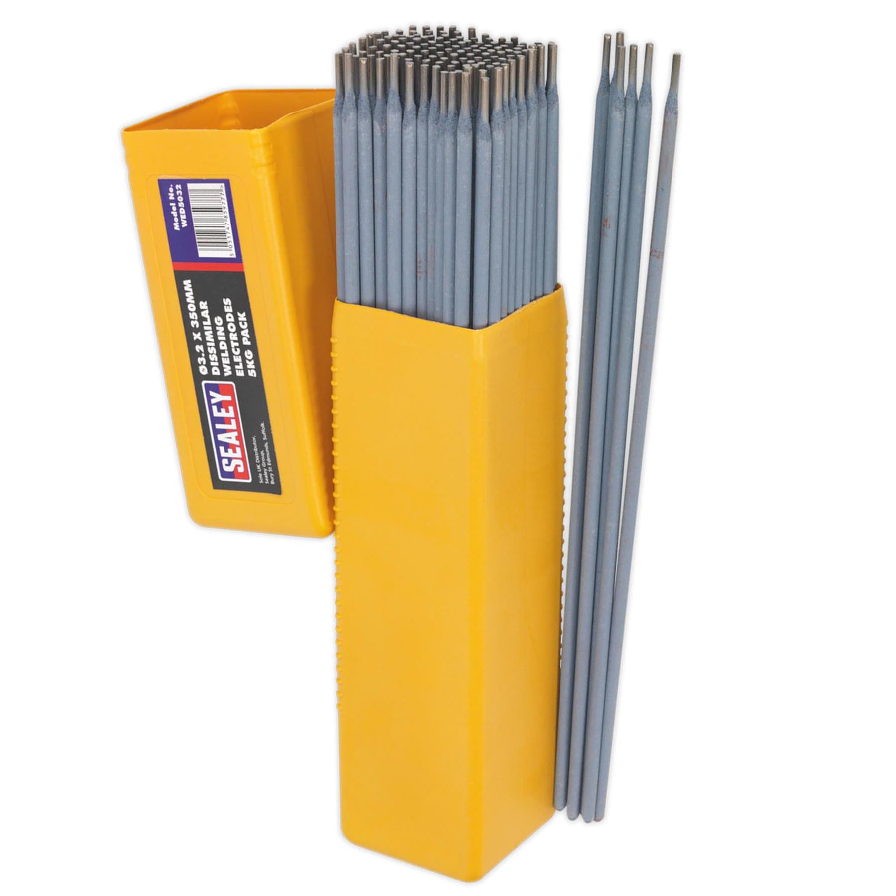 Welding Electrodes Dissimilar 3.2 x 350mm 5kg Pack.mild steel electrodes made Sealey
