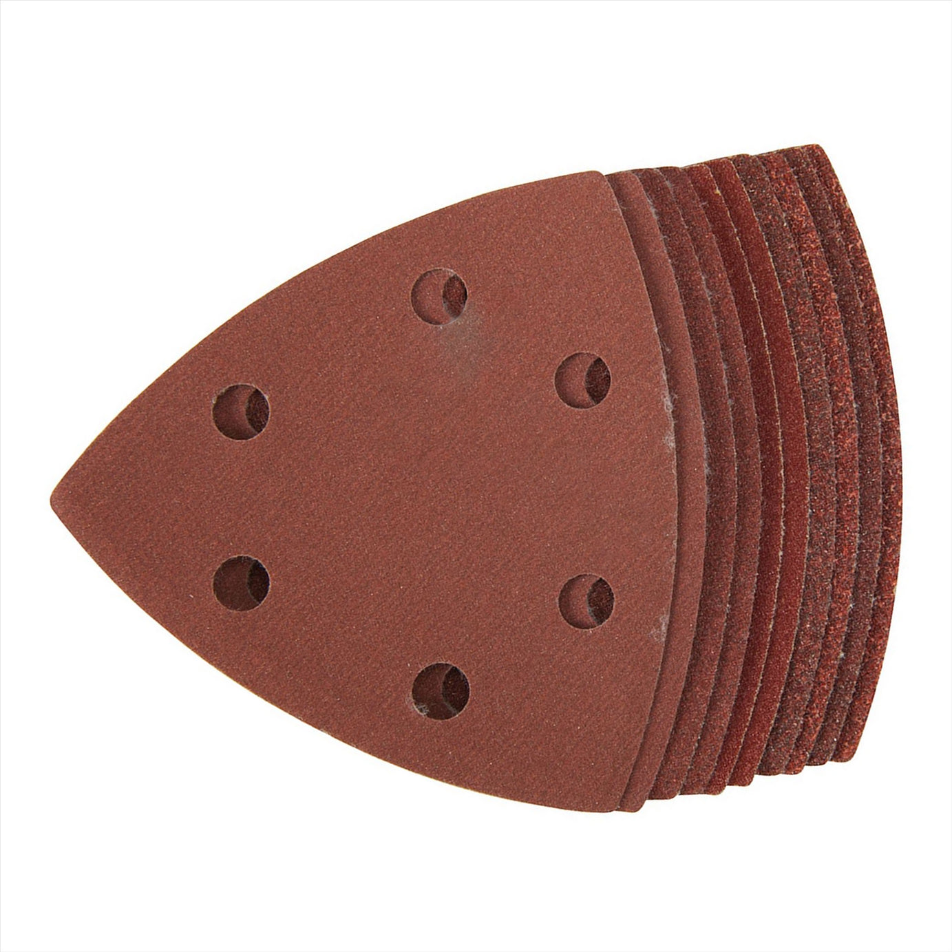 Hook & Loop Triangle Sanding Sheets 90mm 10Pk 60 80 120 240 Grit Quality