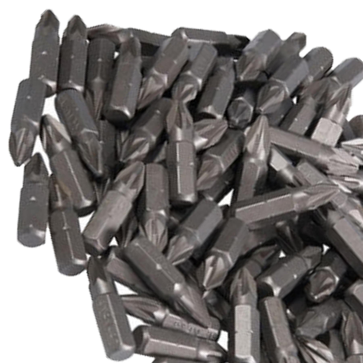 PH2 Phillips Screwdriver Bits CRV Chrome Vanadium Steel 1/4" Hex Drive 100Pcs