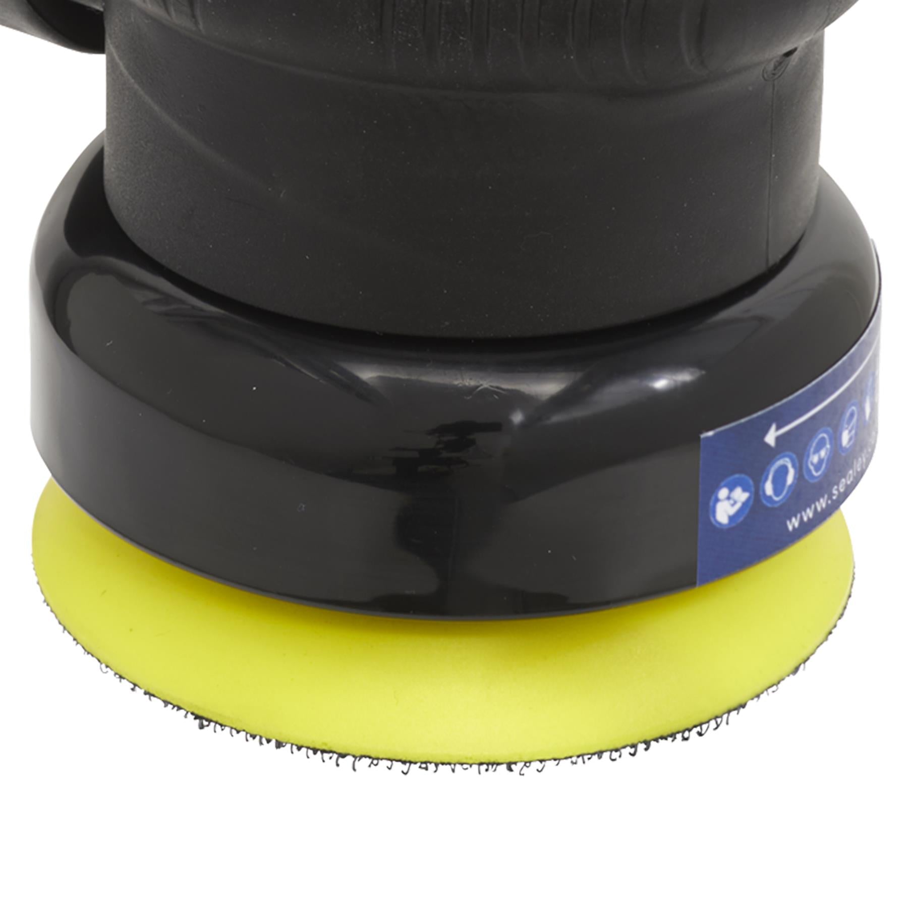 Sealey Air Palm Orbital Sander 75mm Hook-And-Loop Pad