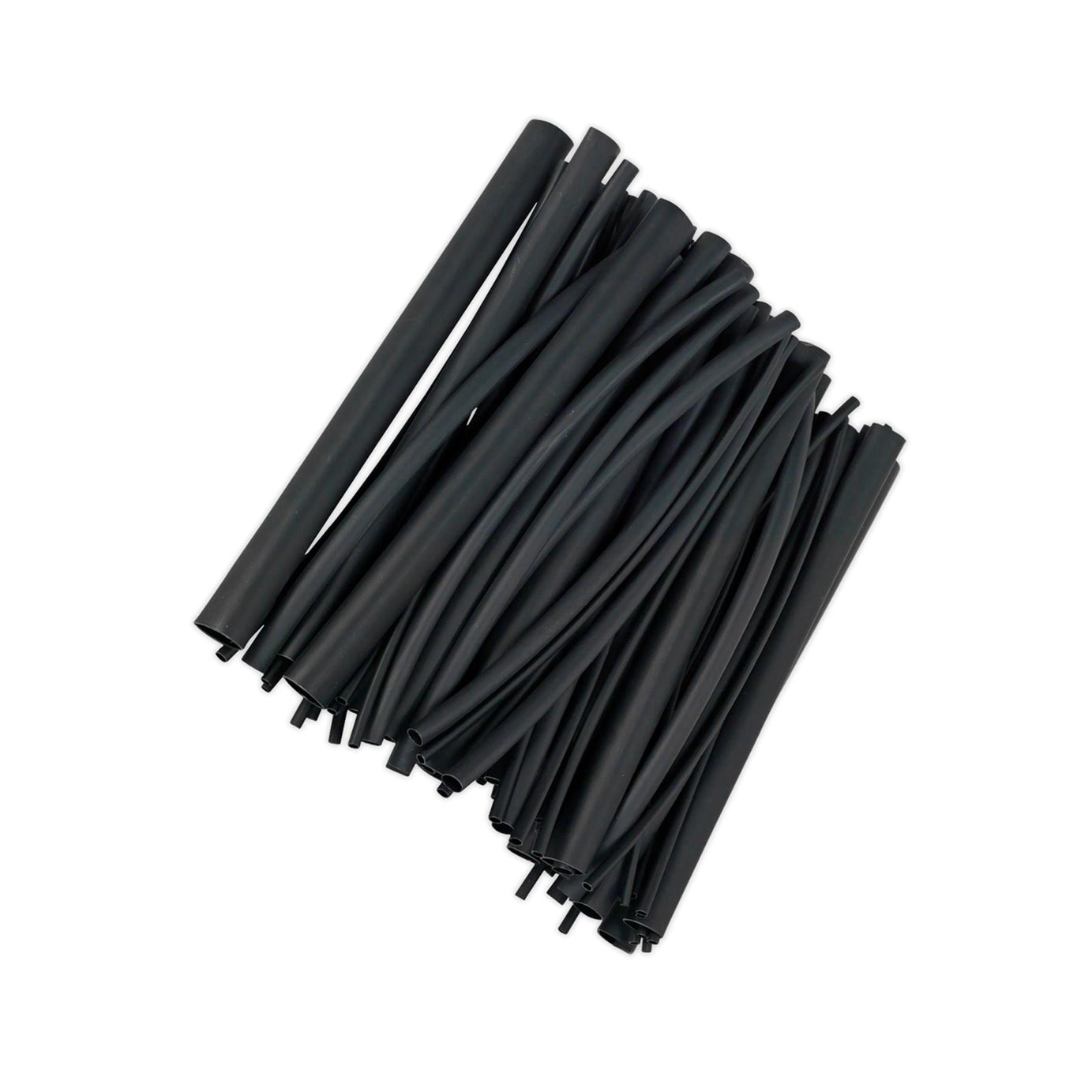 Sealey Heat Shrink Tubing Assortment 72pc Blk Adhesive Lined 200mm