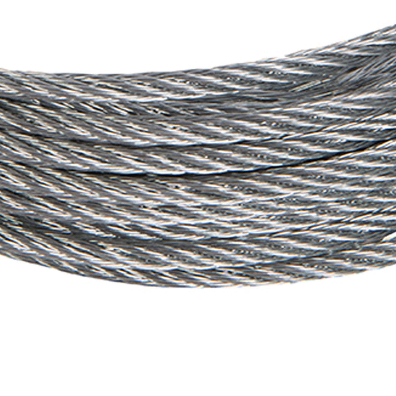 Galvanised Wire Rope - 6mm X 10M Zinc Plated Corrosion Resistant & Weatherproof