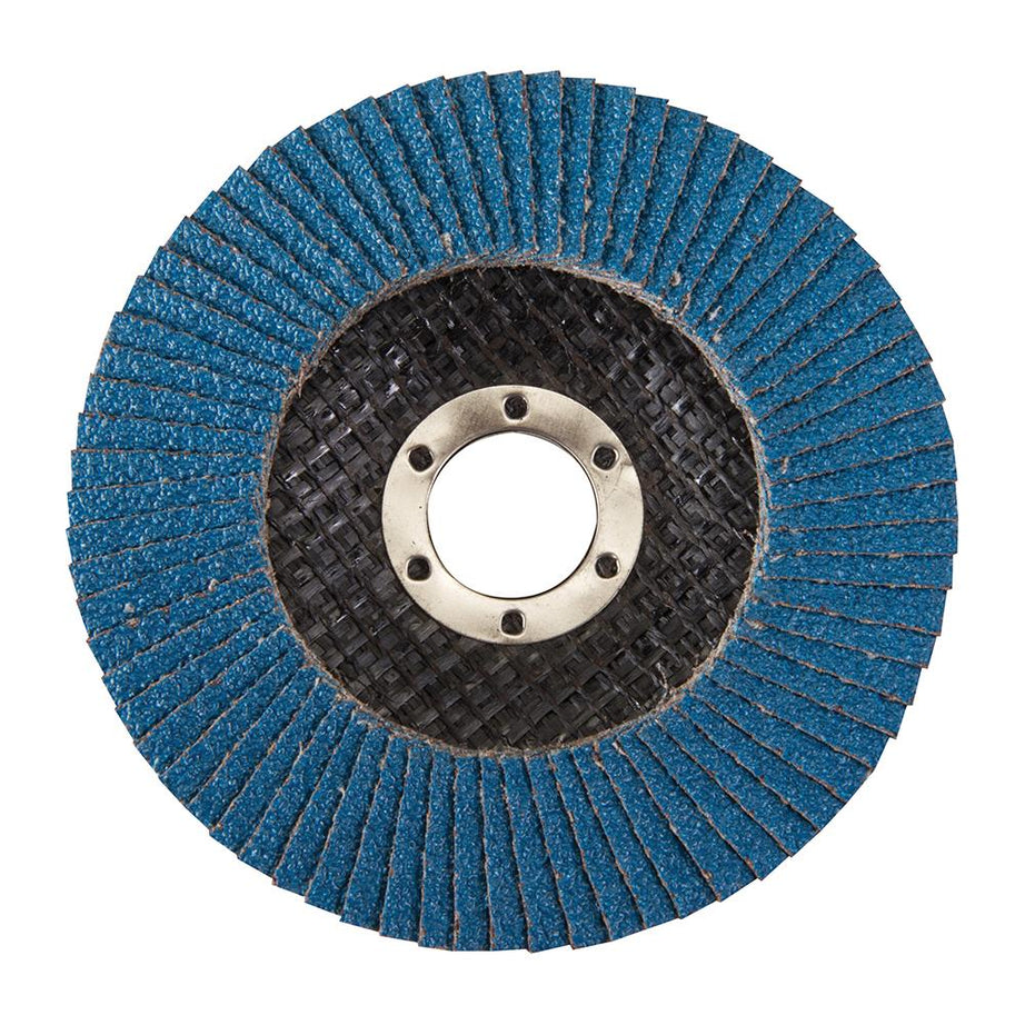 Zirconium Flap Sanding Finishing Disc 115mm 40 Grit Long-life SelfRenewing