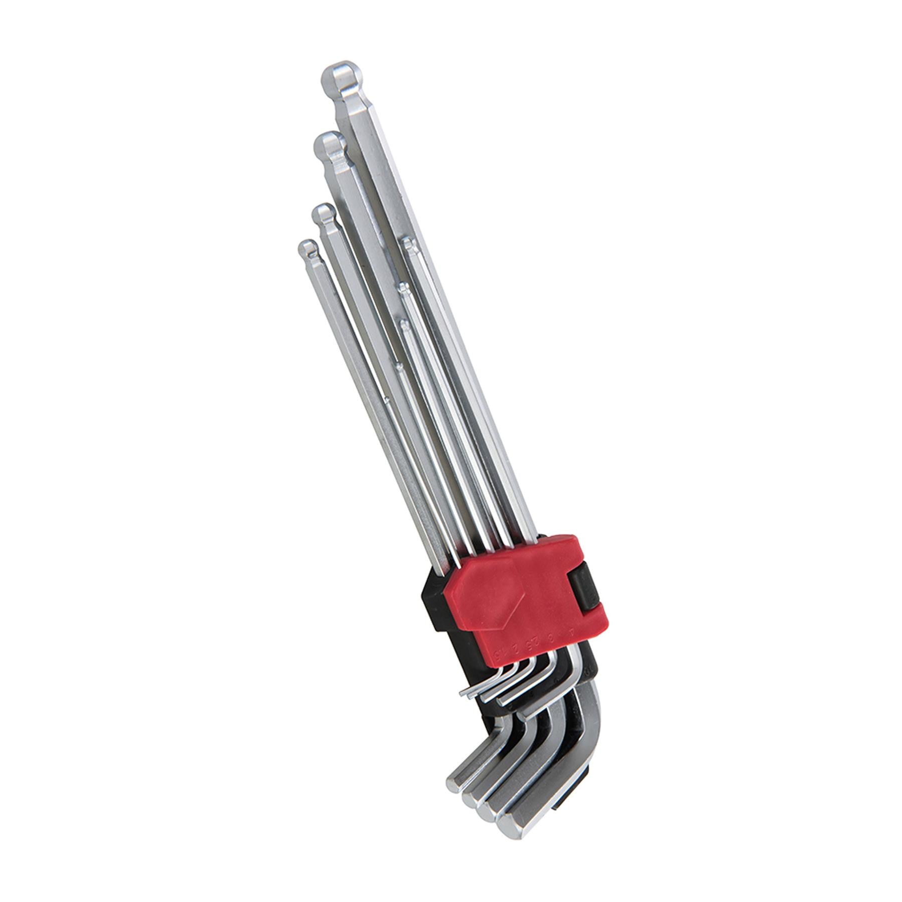 Hex Key Ball End Expert Set 9pce 1.5 - 10mm Garage Key Tool New