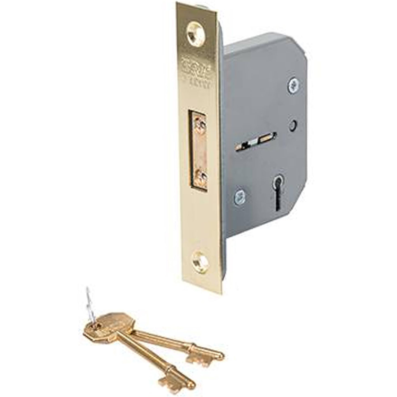 Van Vault Bathroom Door or 5 Lever Lock & Keyed Alike 2pk Brass or Chrome
