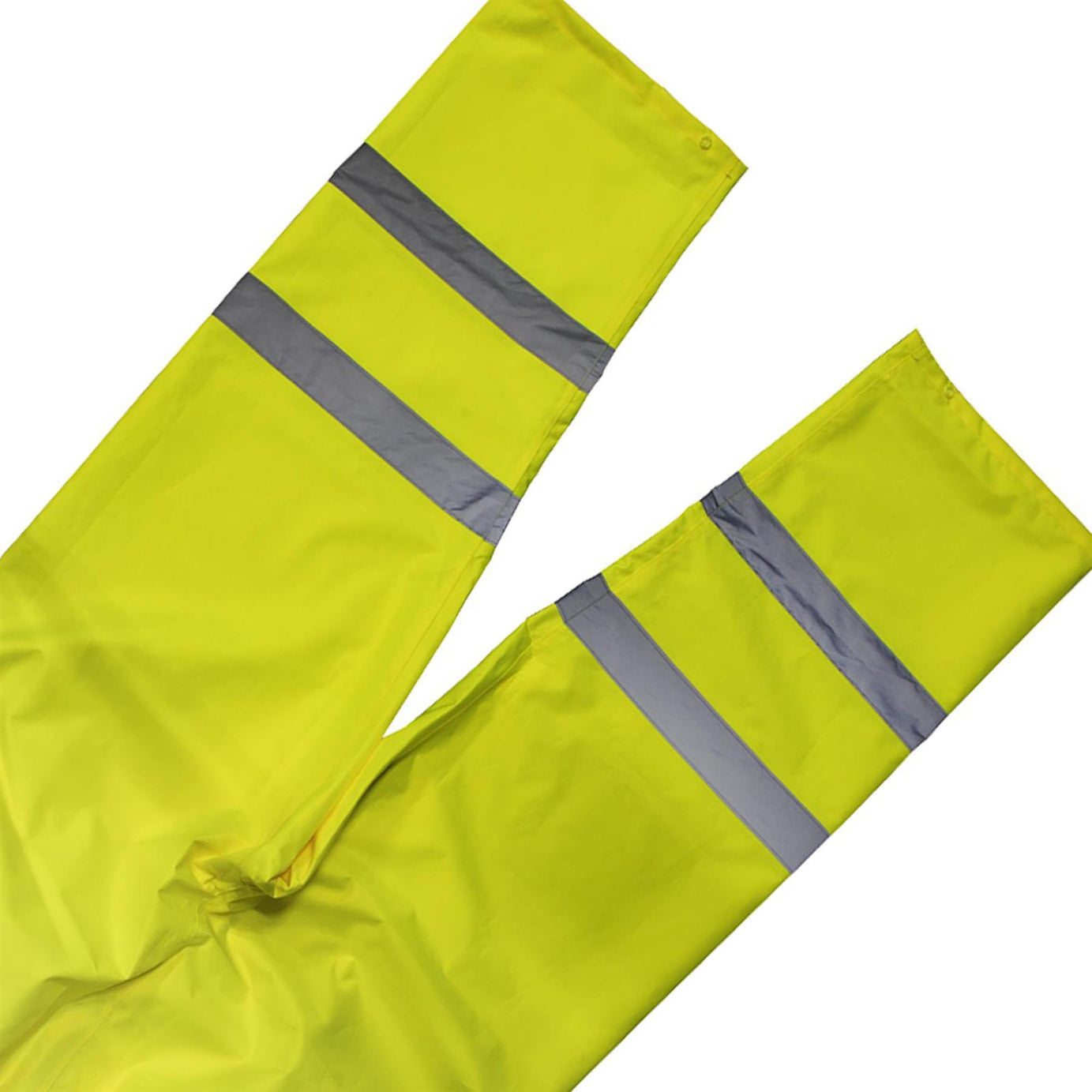 Sealey Yellow Waterproof Hi Vis Over Work Trousers Lightweight - Large